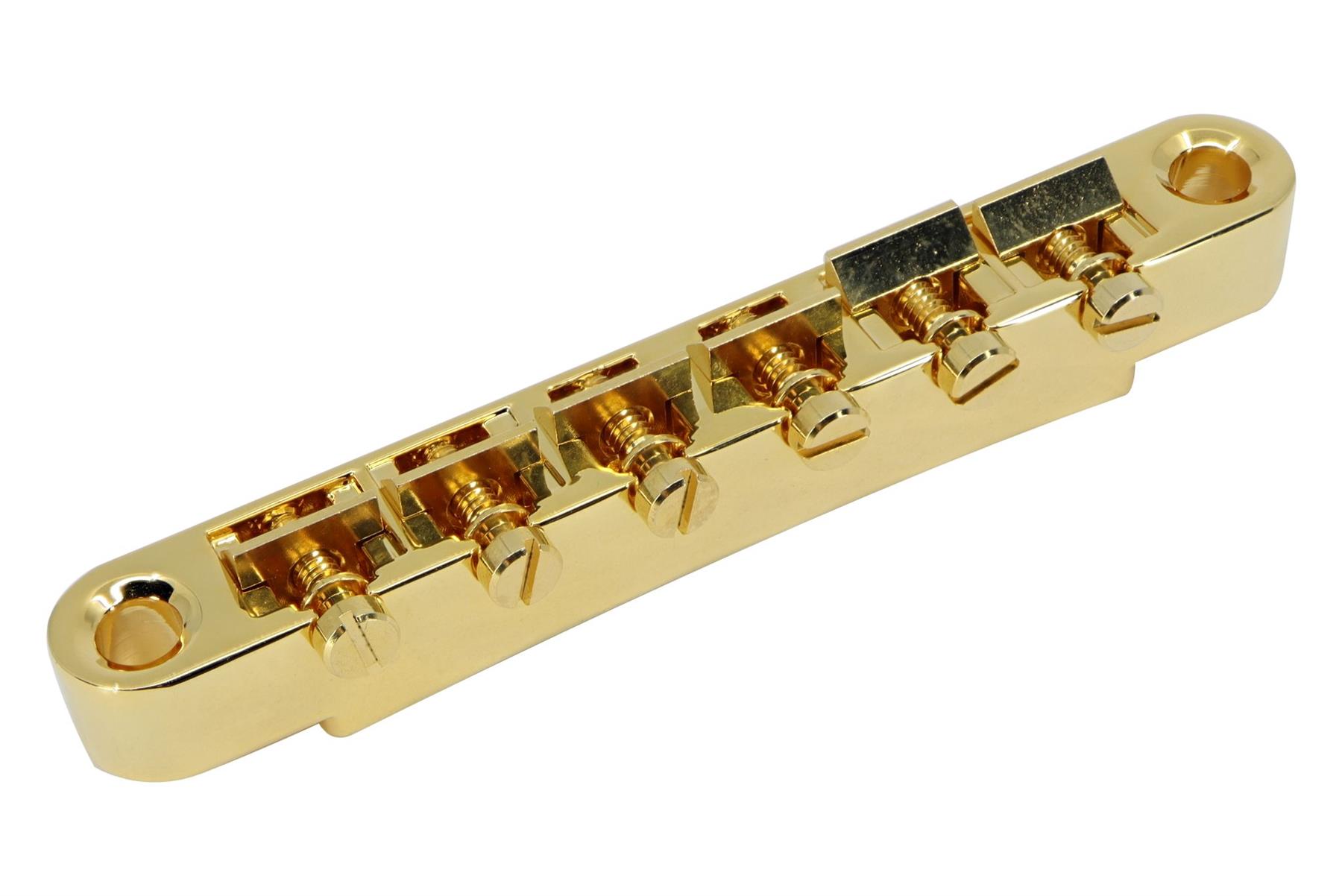 Pinnacle Locking ABR-1 Bridge with brass saddles - Picture 9 of 10