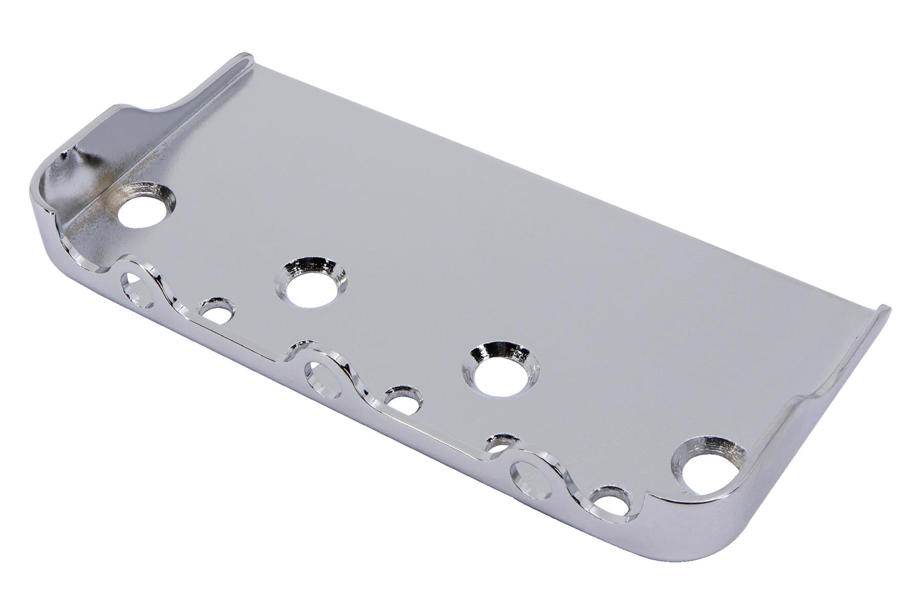 Half (ie. 1/2, "Cut-Off') Telecaster Bridge Plate w/ cut sides - Bigsby Cut - Picture 3 of 8