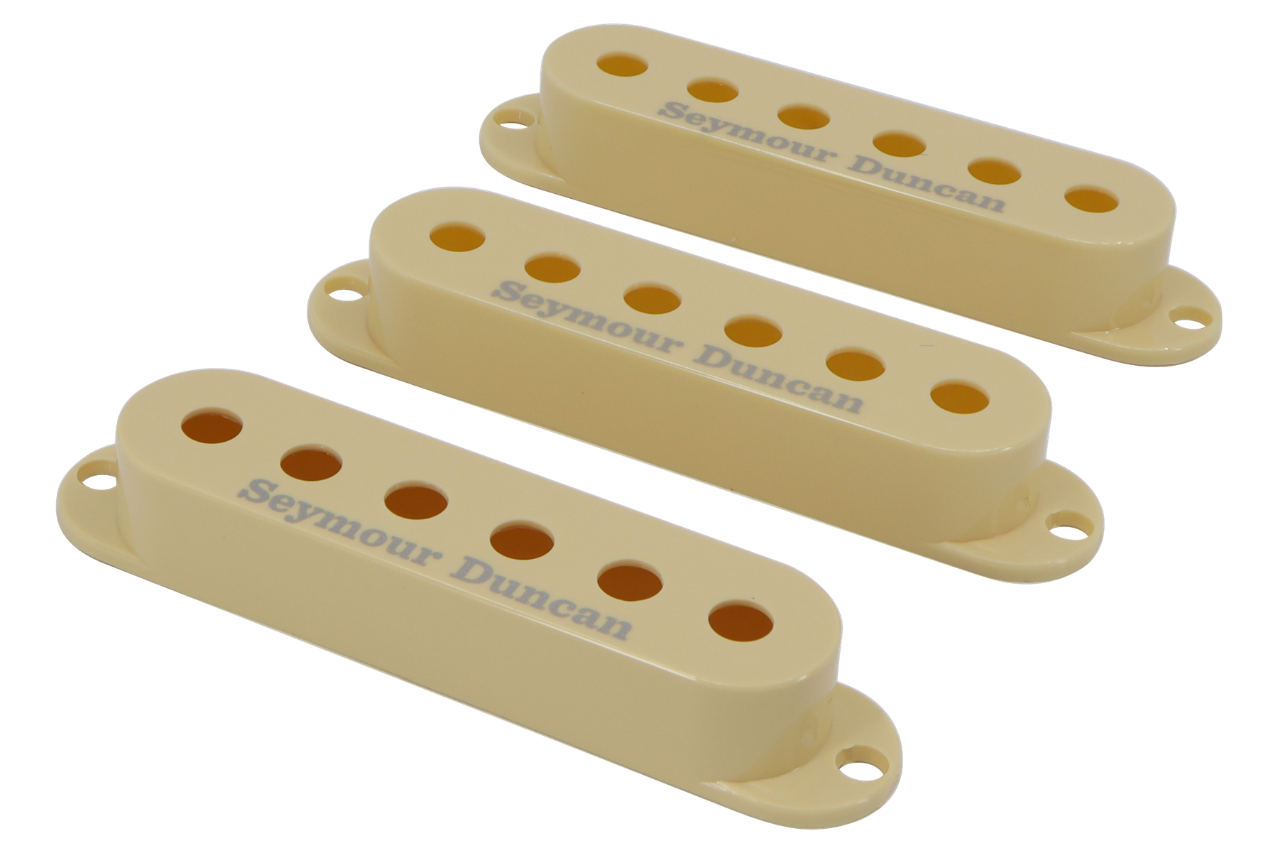 Seymour Duncan S-Cover SD Logo Single Coil Pickup Cover 3 pack - Picture 3 of 4