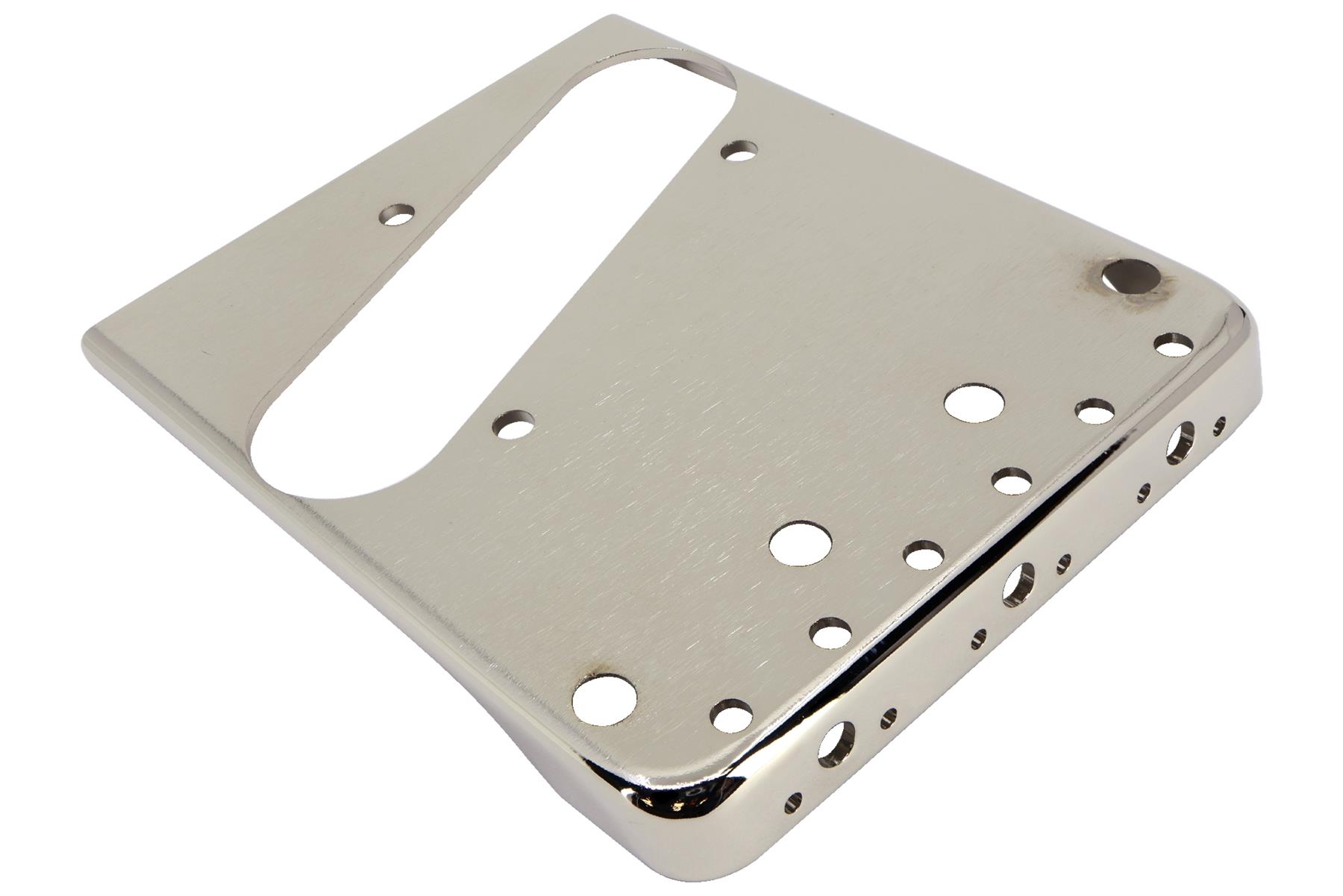 Vintage Tele - style Bridge Plate w/ cut treble side - Picture 8 of 8