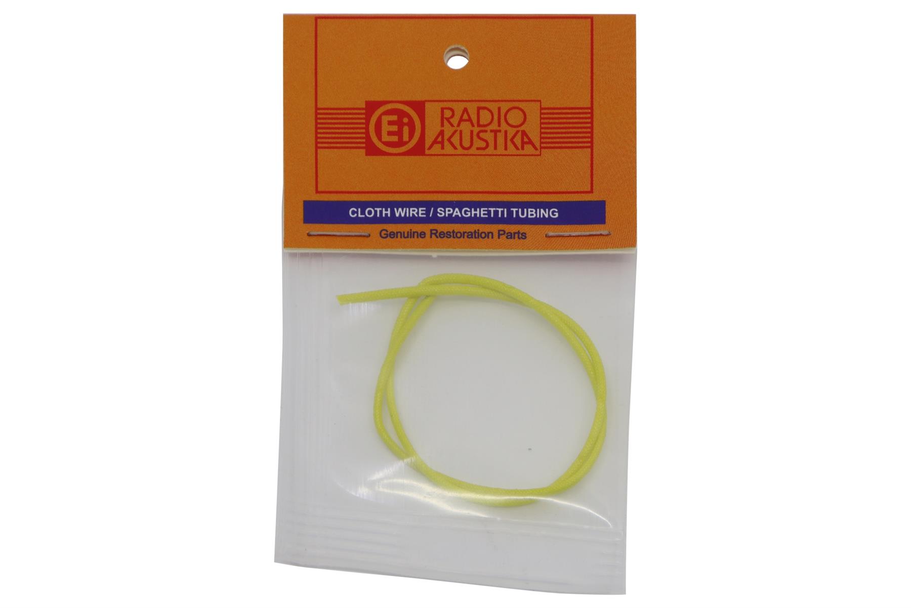 Spaghetti Tubing Vintage Cloth Wire Tubing -antique radios, amplifiers, guitars - Picture 6 of 6