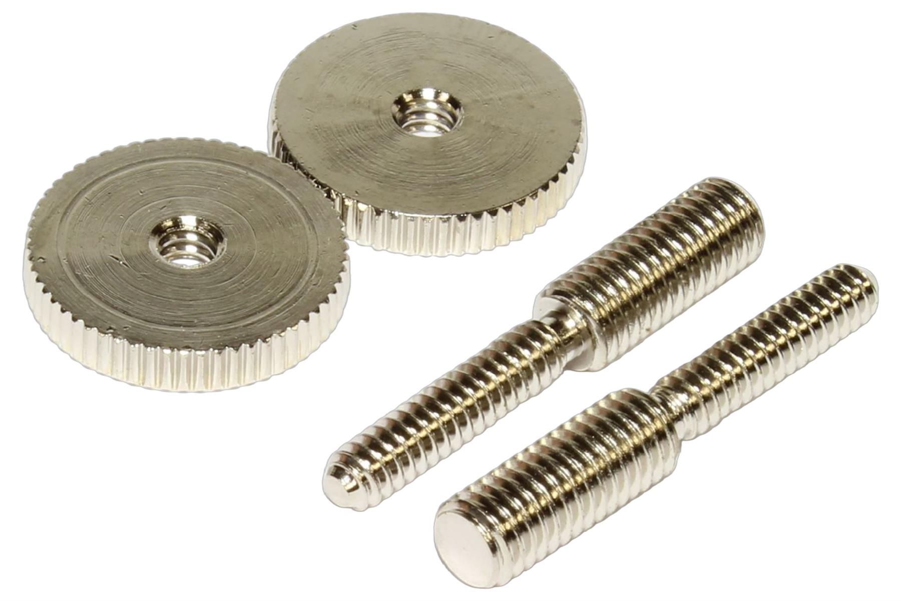 Nickel (posts and thumbwheels)