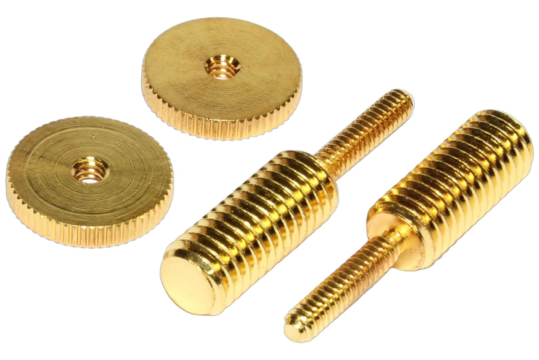 Gold (posts and thumbwheels)