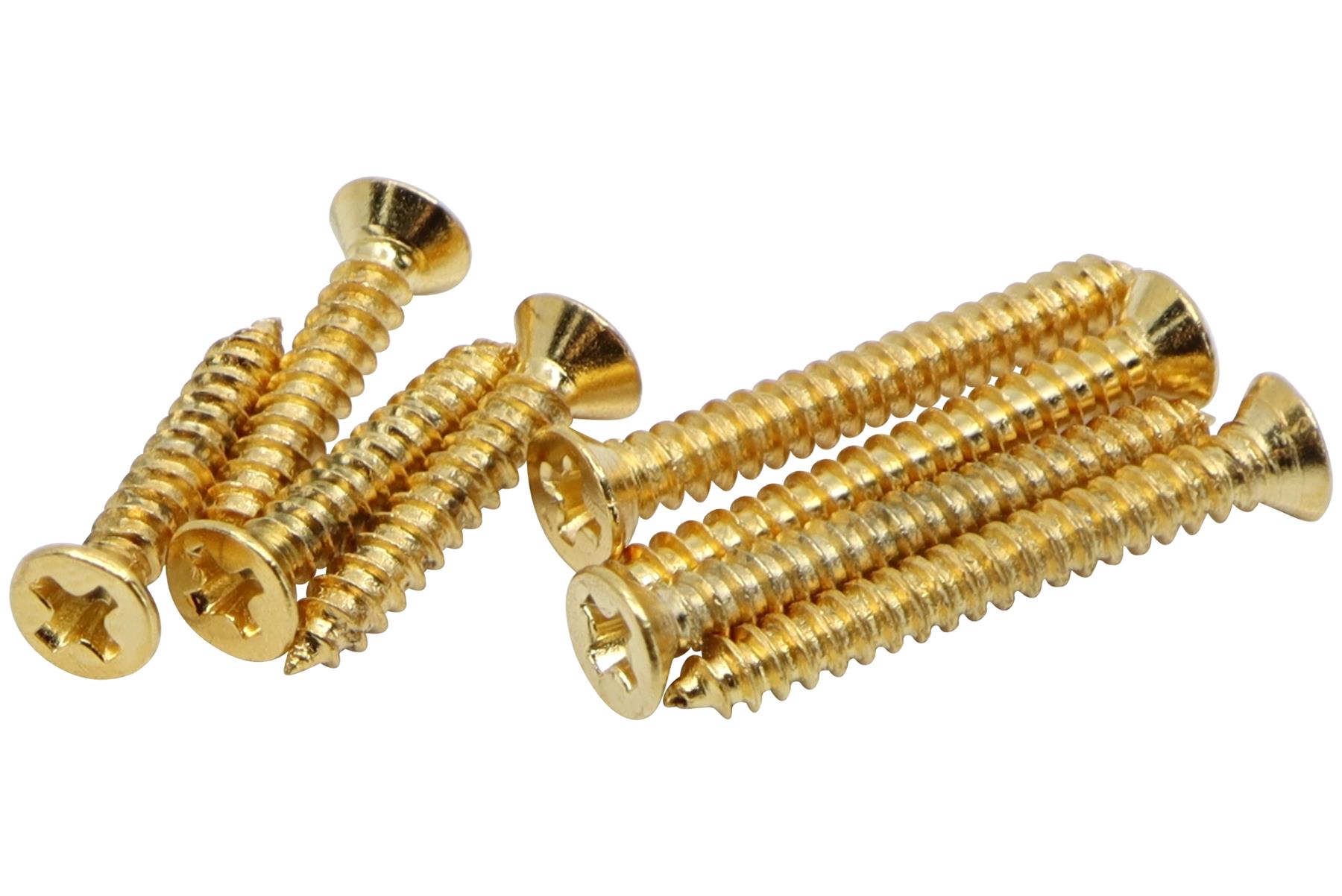 #2 x 3/4"(4), x 1/2" (4), Mounting Ring Screws for Gibson Historic - Picture 3 of 4