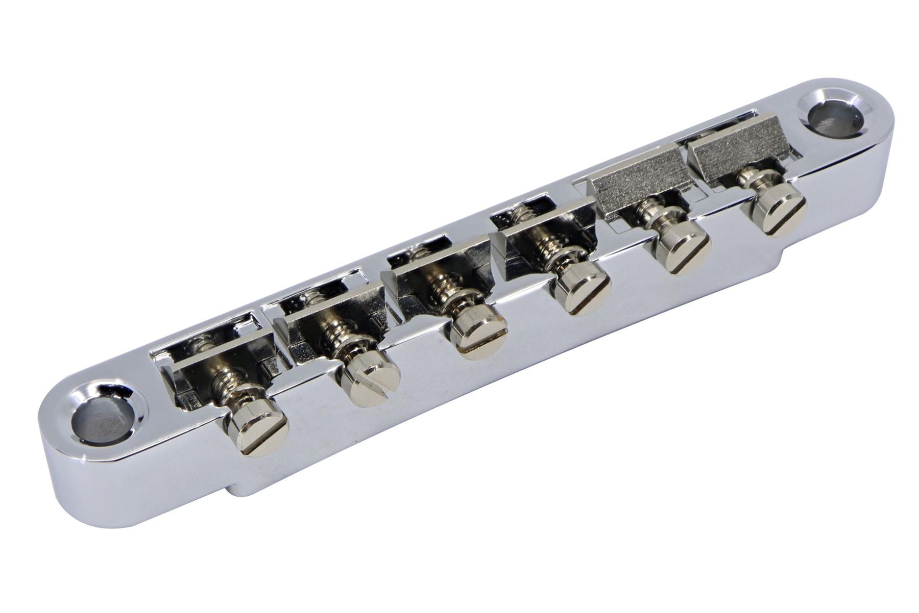 Pinnacle Locking ABR-1 Bridge with brass saddles - Picture 8 of 10