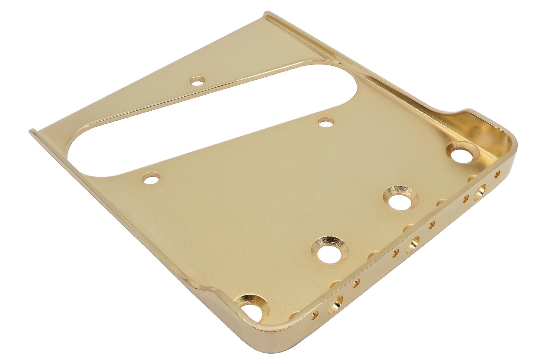 Vintage Tele - style Bridge Plate w/ cut sides - Picture 5 of 8