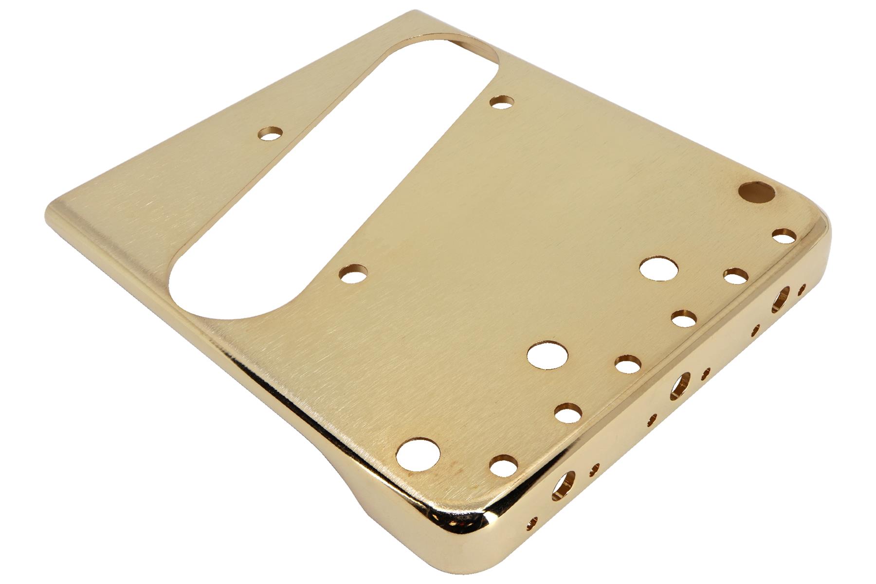 Vintage Tele - style Bridge Plate w/ cut sides - Picture 6 of 8