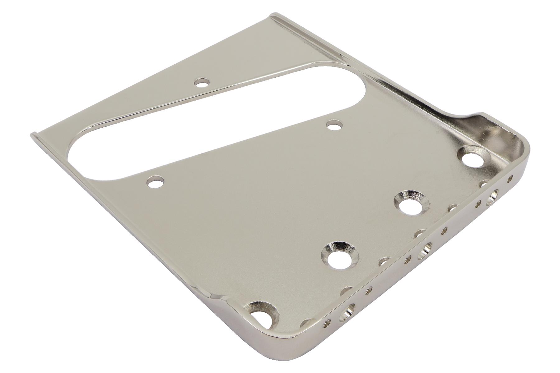 Vintage Tele - style Bridge Plate w/ cut treble side - Picture 7 of 8