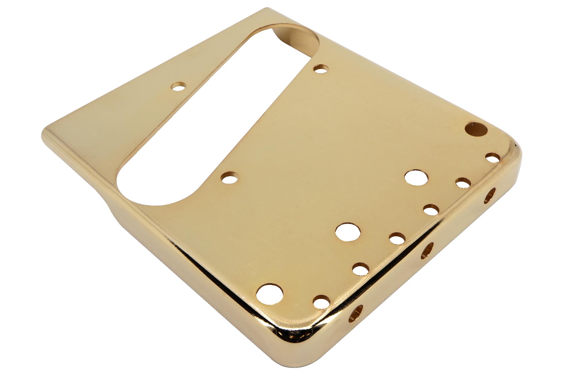 Vintage Tele - style Bridge Plate w/ cut treble side - Picture 6 of 8