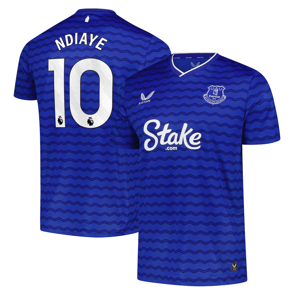 Everton Men's Football Shirt Castore 25-26 Home Top - New