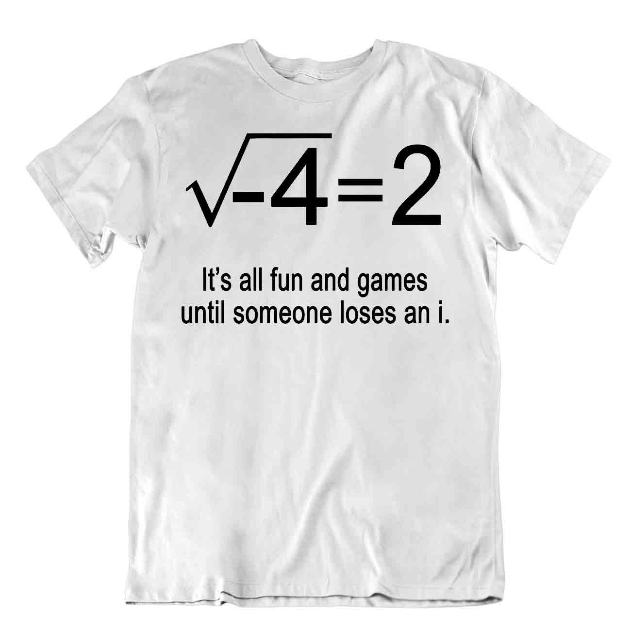 T-shirt matematica gioco di parole fantastica maglietta regalo - Foto 8 di 8
