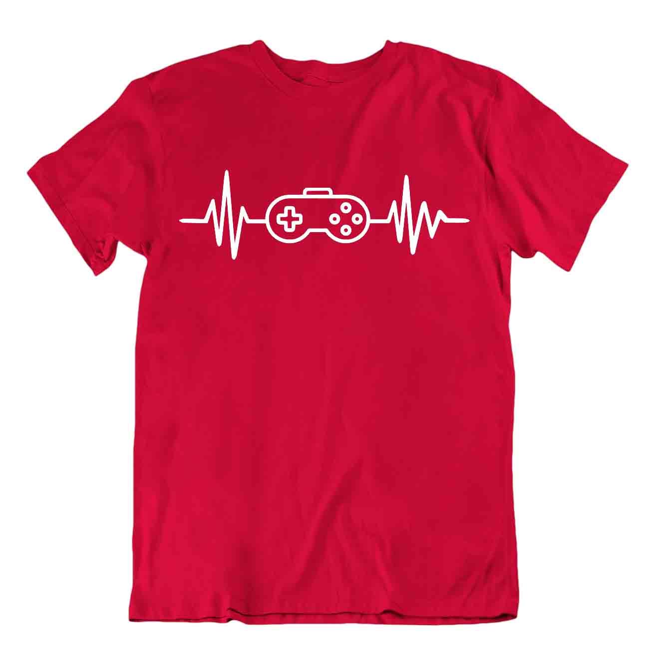 Camiseta con postes de juego para jugadores camisa humor - Imagen 7 de 8
