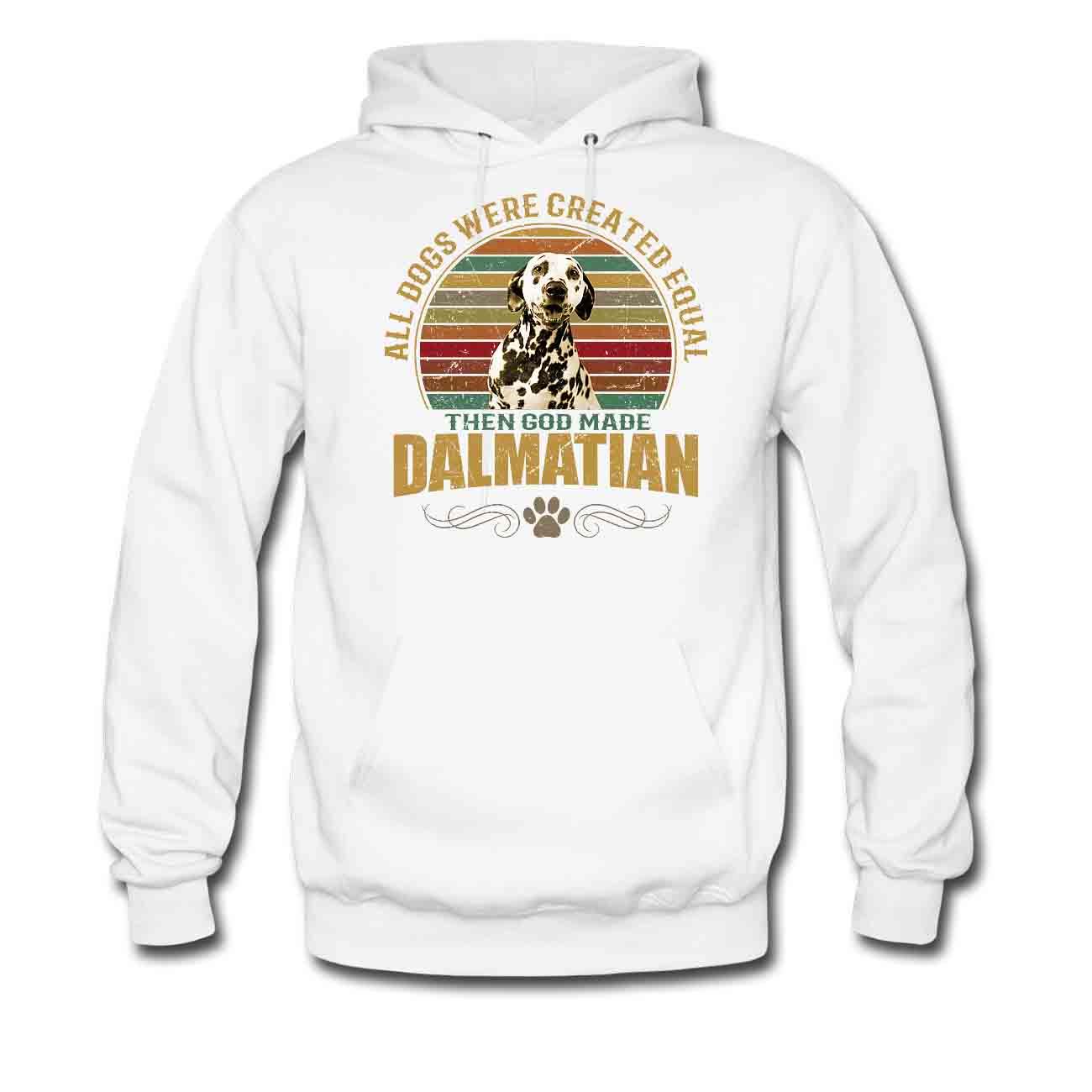 Hoodie Dalmatiner Hund mein bester Freund tolles weiches Sweatshirt Haustierliebhaber BBF Geschenk - Bild 6 von 6