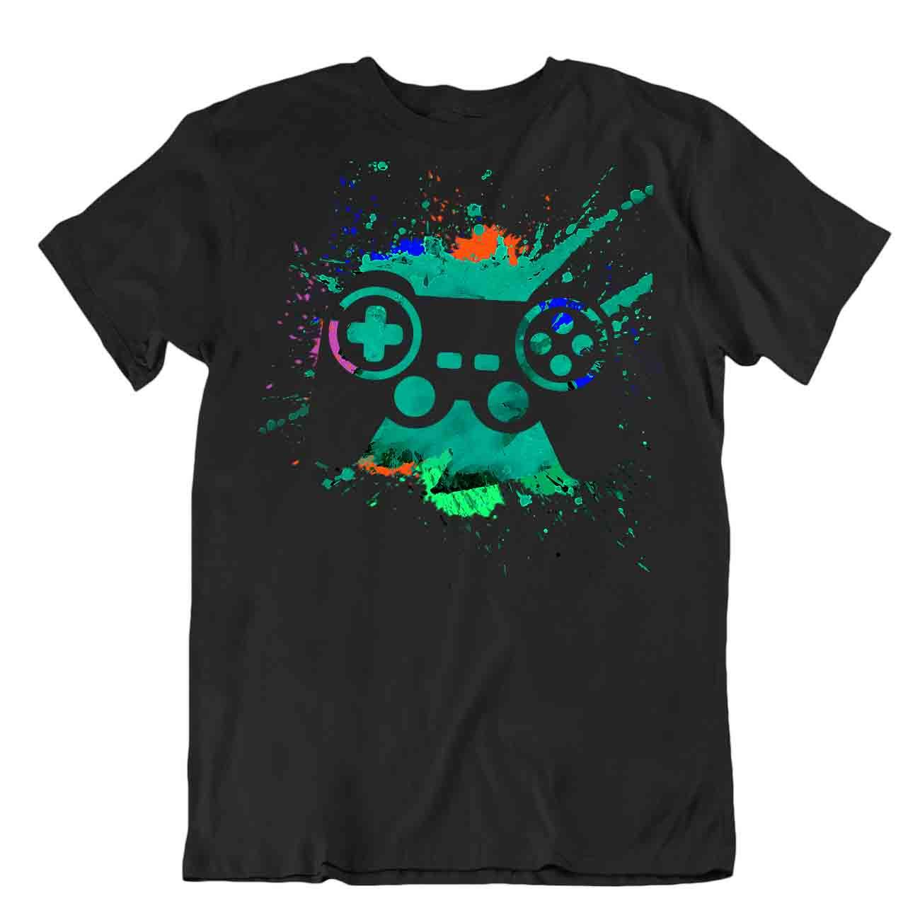 Camiseta divertida de cómic para jugador de computadora camisetas de estudiante geek - Imagen 2 de 8