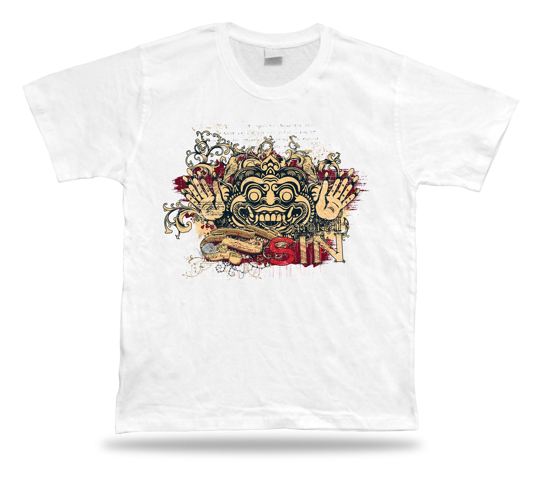 Camiseta The Big Sin Funny Modern Lucky Charm Humor Unisex Camiseta Regalo Especial Venta - Imagen 8 de 8