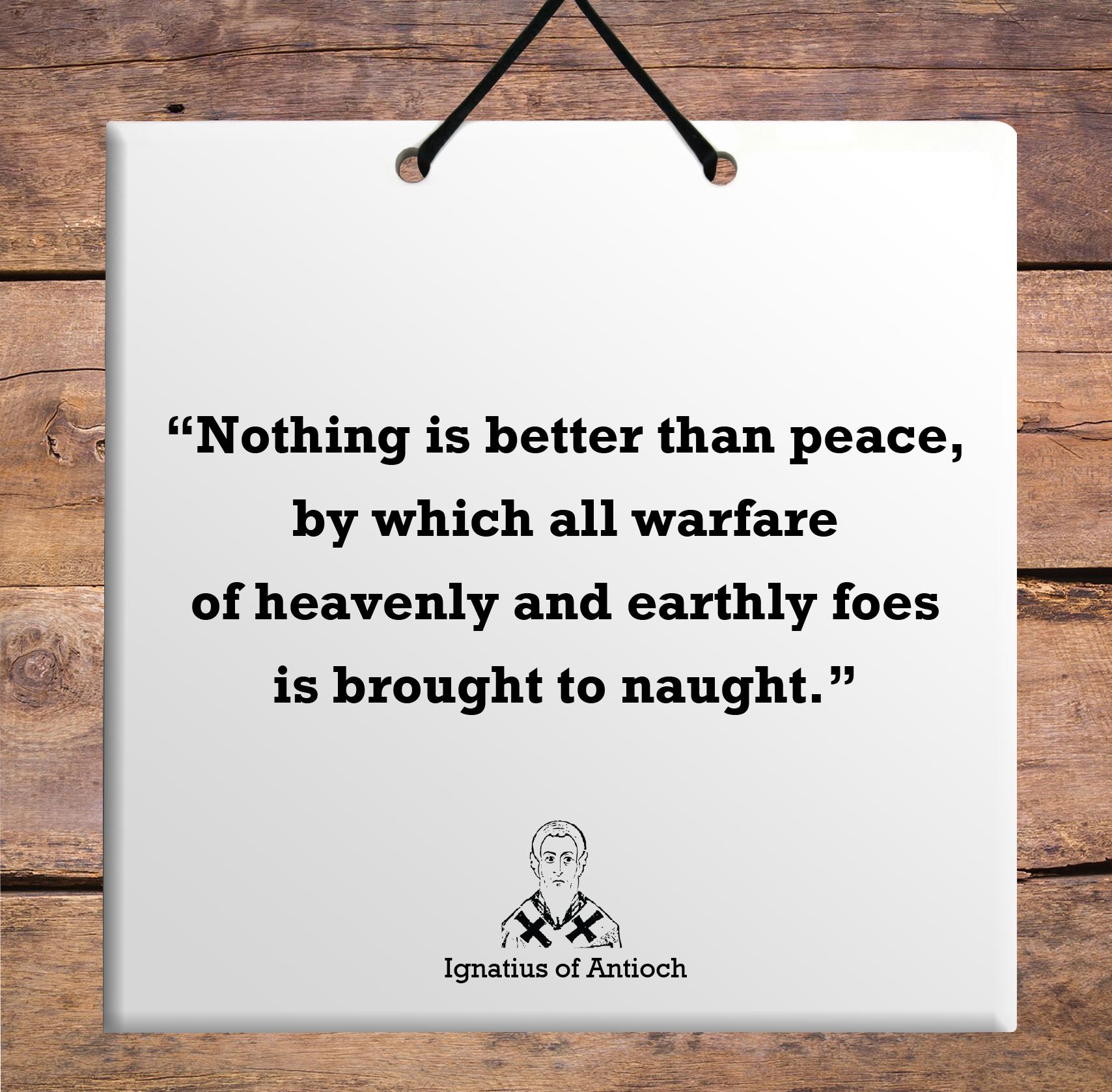 Ignatius of Antioch Unique Home Quote BAR DECOR Amazing Online Deal for You - Picture 16 of 31