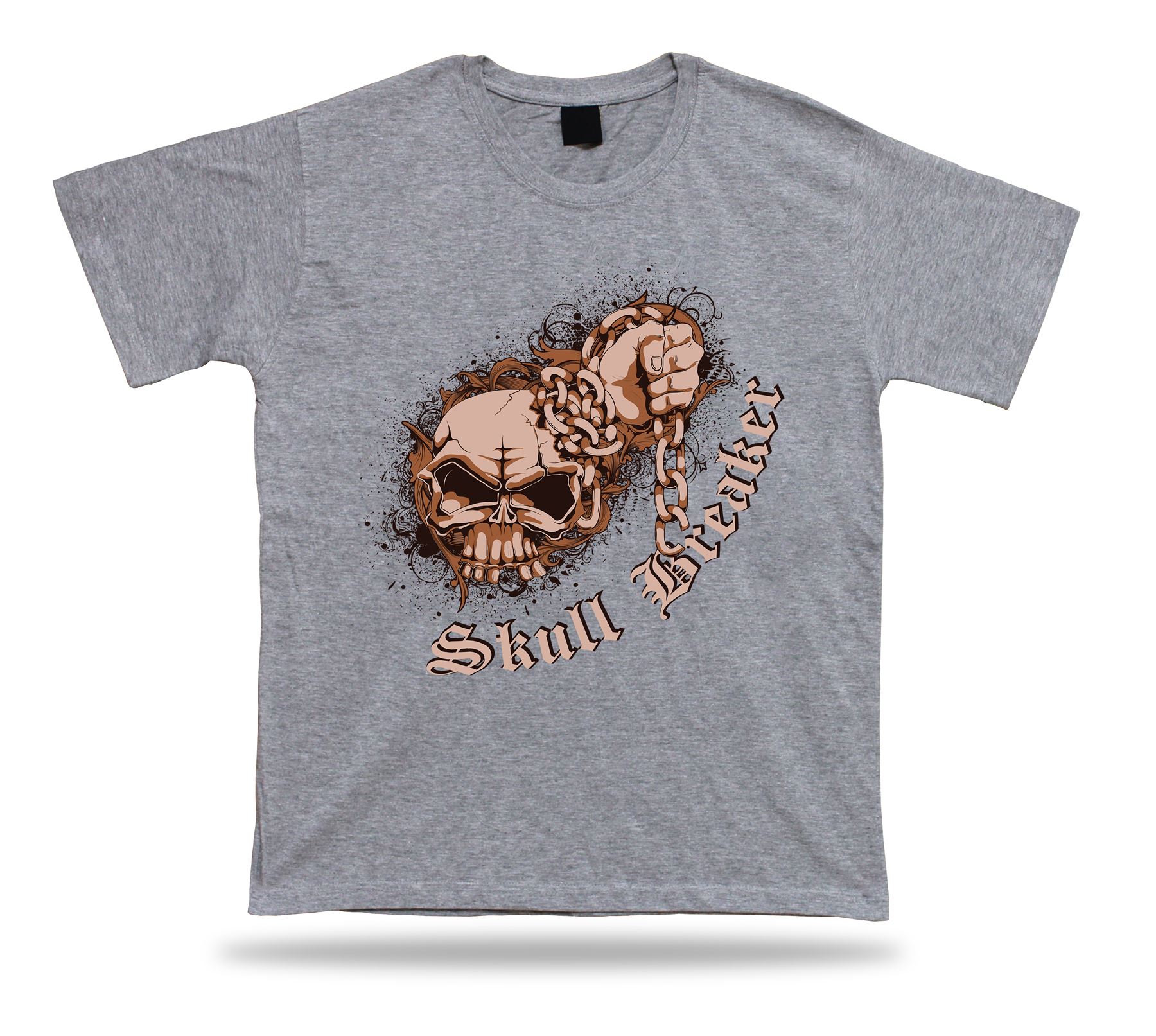 Skull breaker fashion Classic charm Apparel Soul gift T-shirt Tee tricote sale - Picture 5 of 8