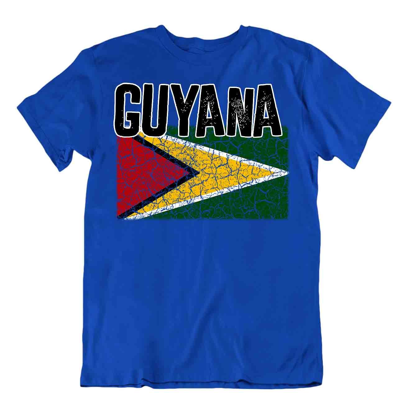 Camiseta Bandera Guyana Moda Country Souvenir Regalo Camiseta Logotipo del Orgullo - Imagen 3 de 8