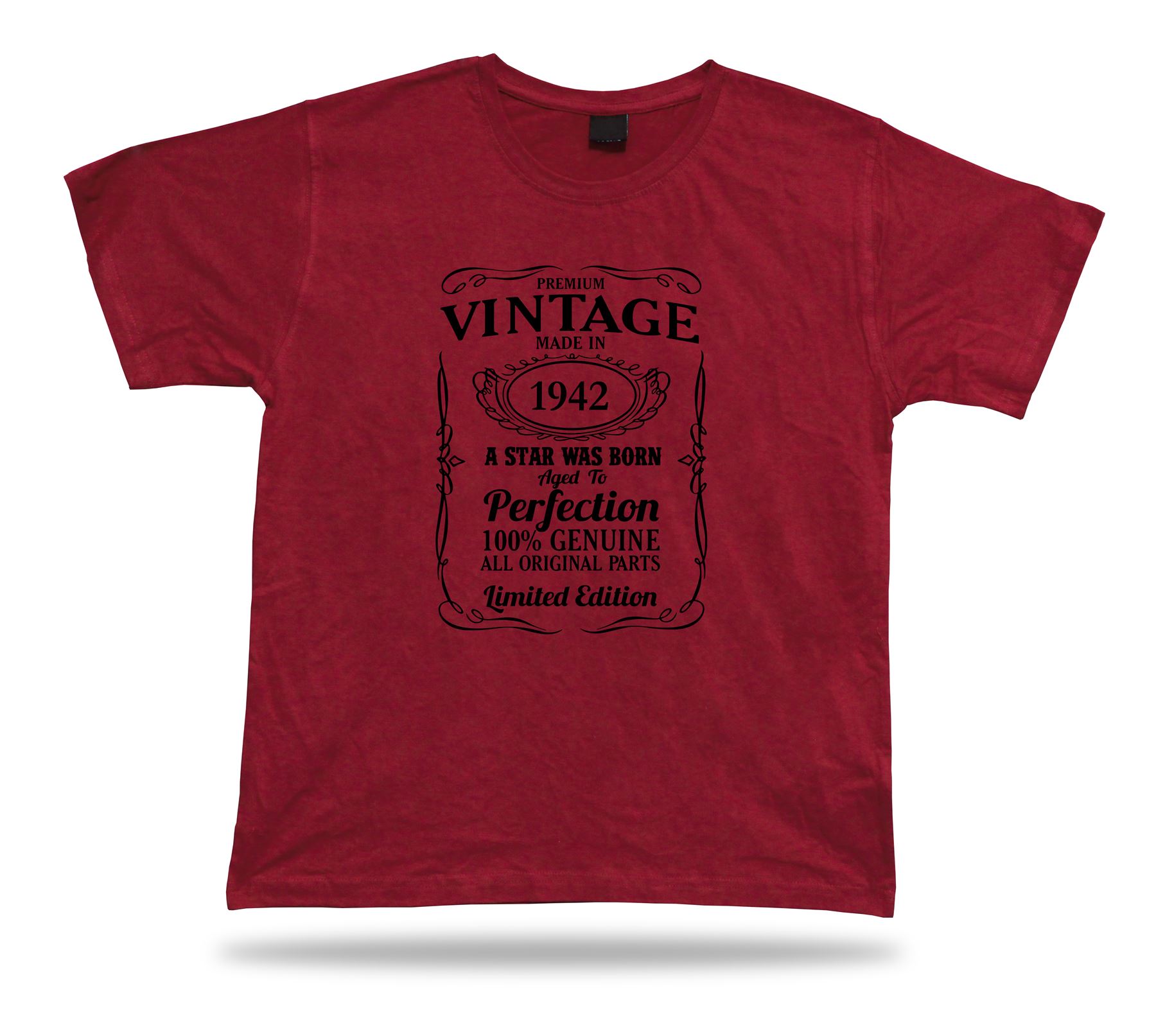 Bedrucktes T-Shirt Shirt Star is born 1942 Happy Birthday Geschenkidee Original - Bild 7 von 8