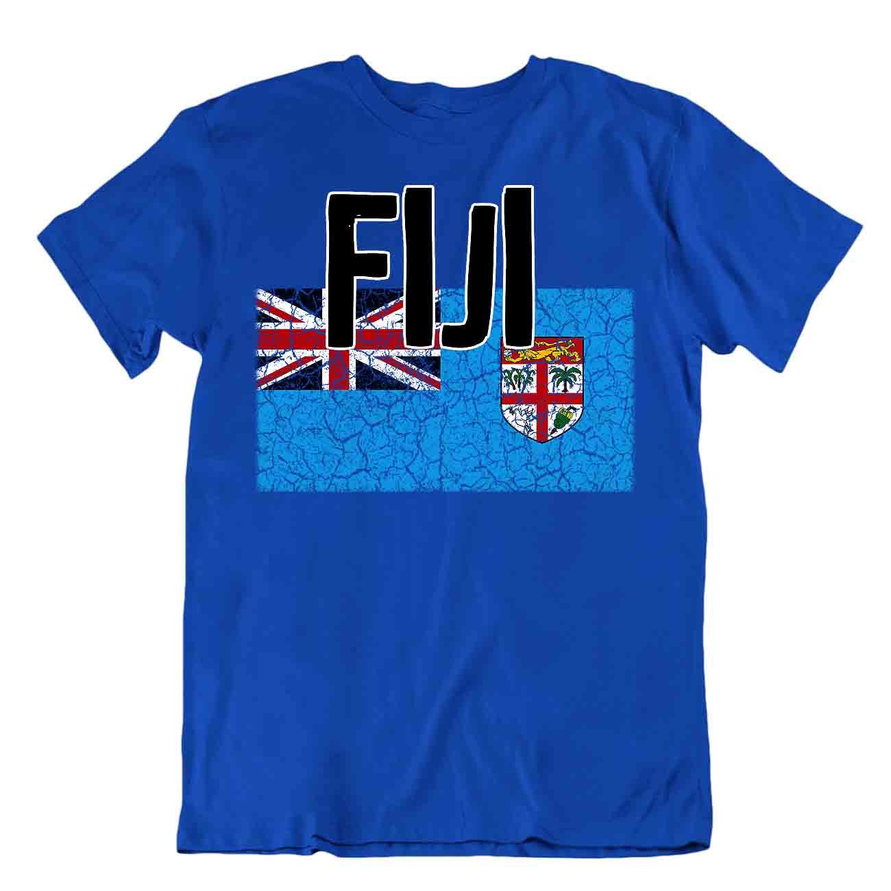 Camiseta Bandera Fiji Moda Country Souvenir Regalo Camiseta Logotipo del Orgullo - Imagen 3 de 8