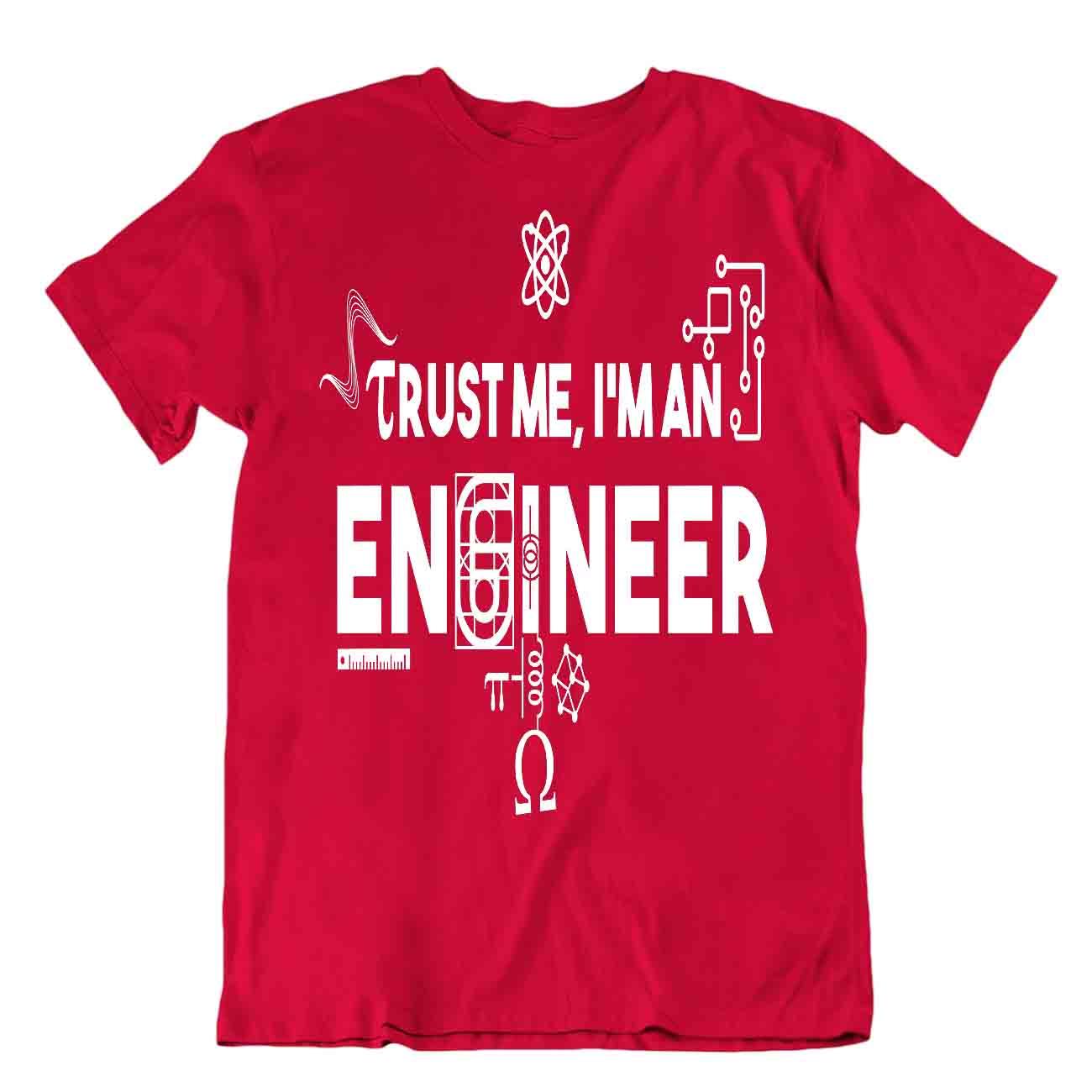 Vertrauen Sie Mir, Ich Bin Ein Fantastischer Ingenieur T-Shirt Reto Trikot - Picture 7 of 8