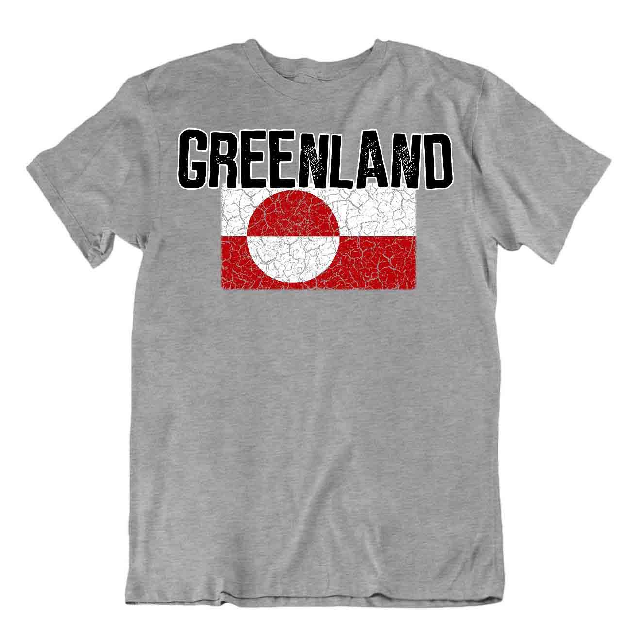 Camiseta Bandera Groenlandia Moda País Souvenir Regalo Camiseta Logotipo del Orgullo - Imagen 5 de 8