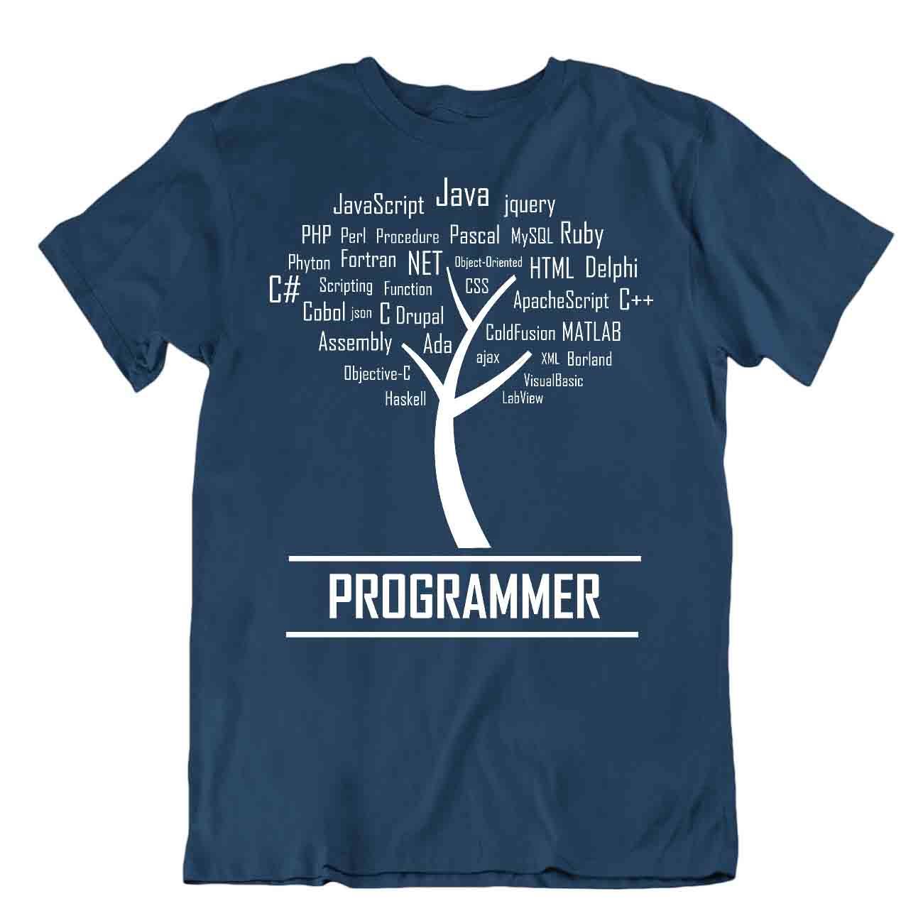 Programmeur T-Shirt Langage Informatique Vêtements Tee Chemises De Réseautage - Foto 6 di 8
