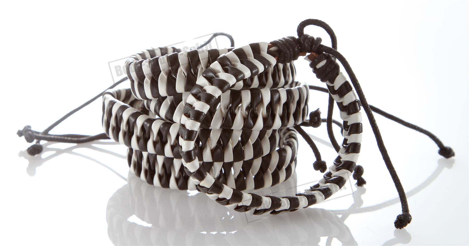 Braided Leather Bracelet Cuff Bangle Wristband surfer Stylish Accessory gift - Picture 18 of 29