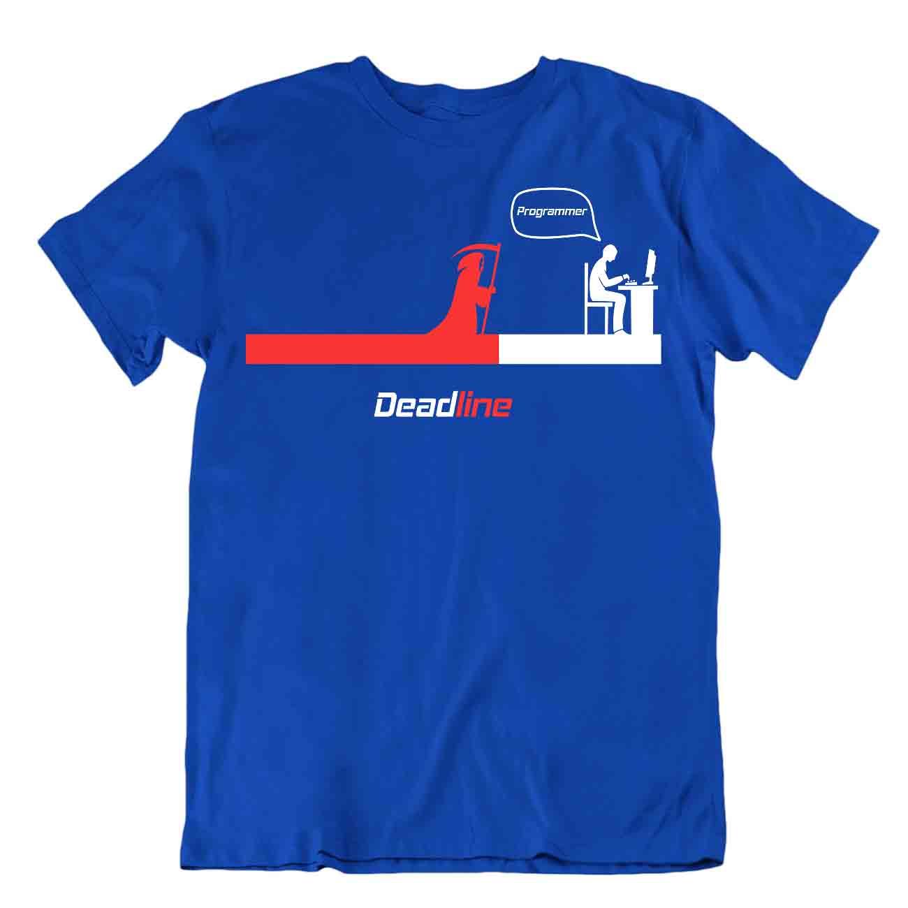 Deadline Witz Camiseta Programador Codificador Camiseta Sarcasem Tee Shirt - Imagen 3 de 8