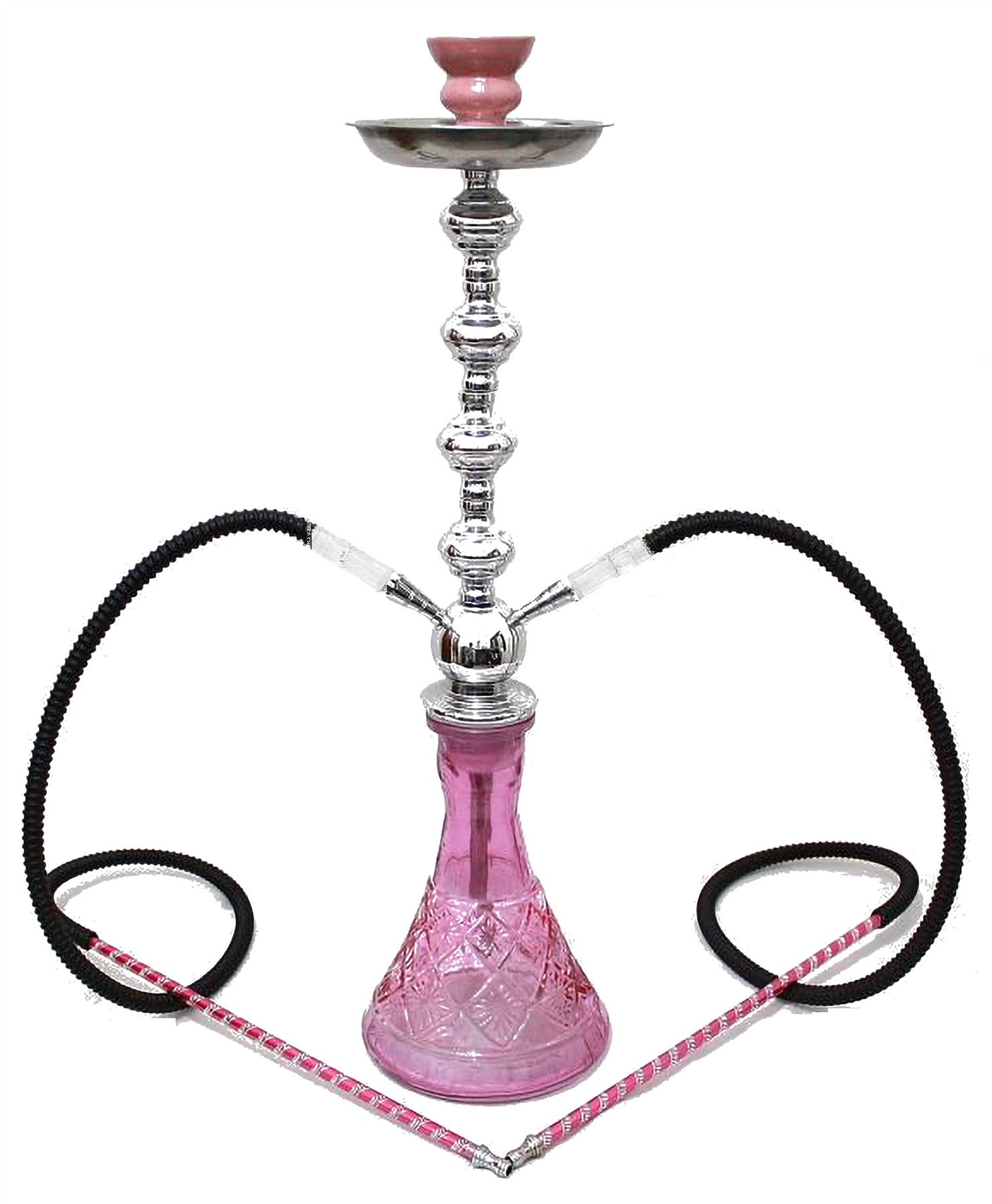 2 hose Pink Spot hookah set sale wholesale best purchase buy hookahs
