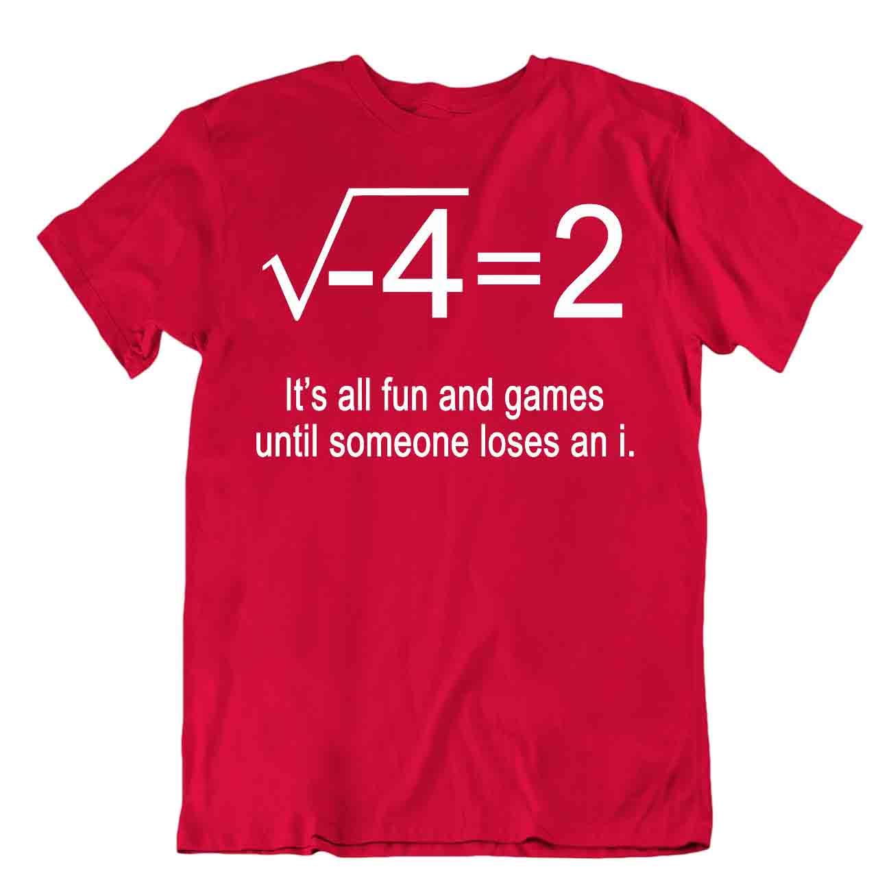 T-shirt matematica gioco di parole fantastica maglietta regalo - Foto 7 di 8