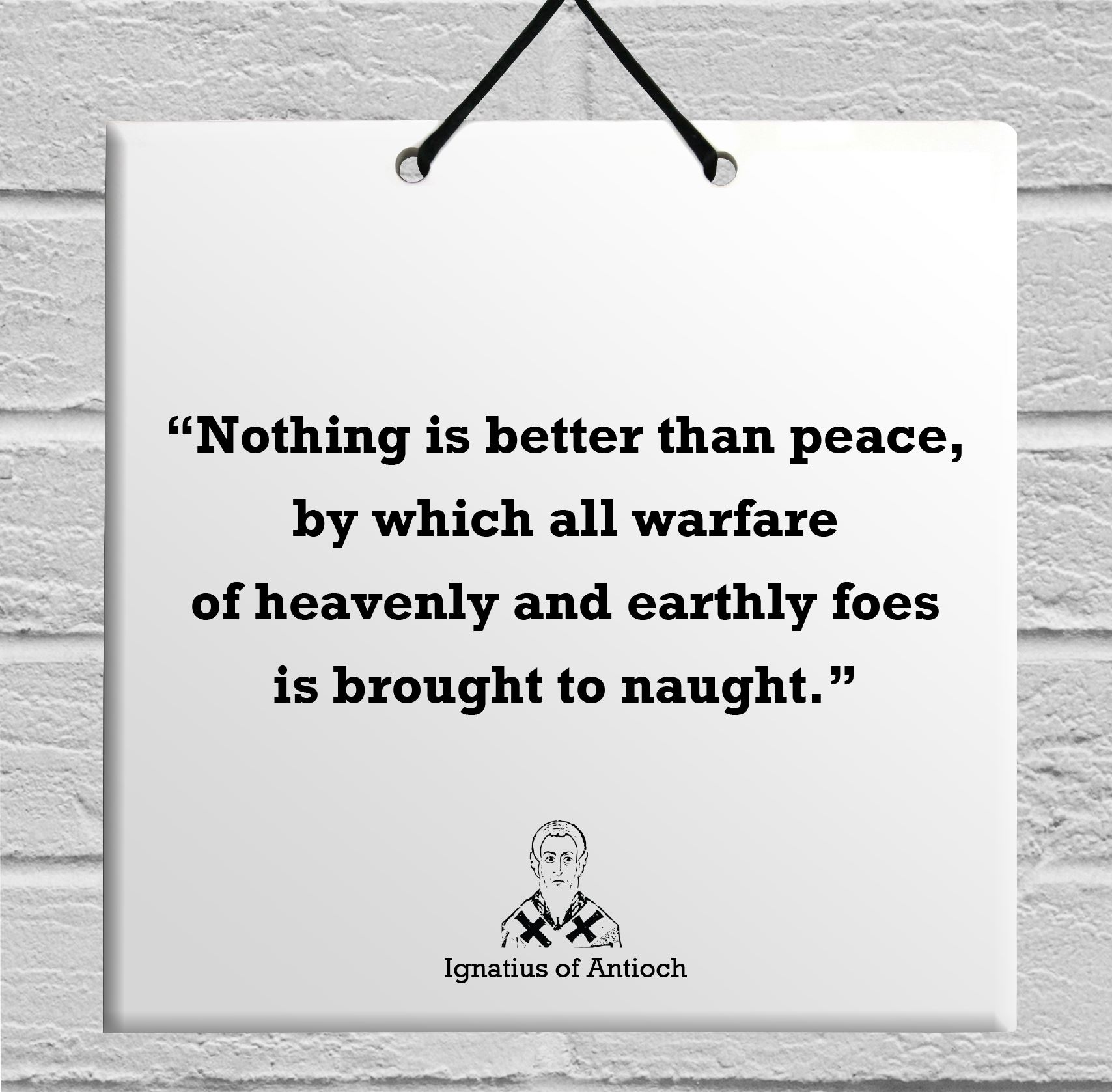 Ignatius of Antioch Unique Home Quote BAR DECOR Amazing Online Deal for You - Picture 19 of 31