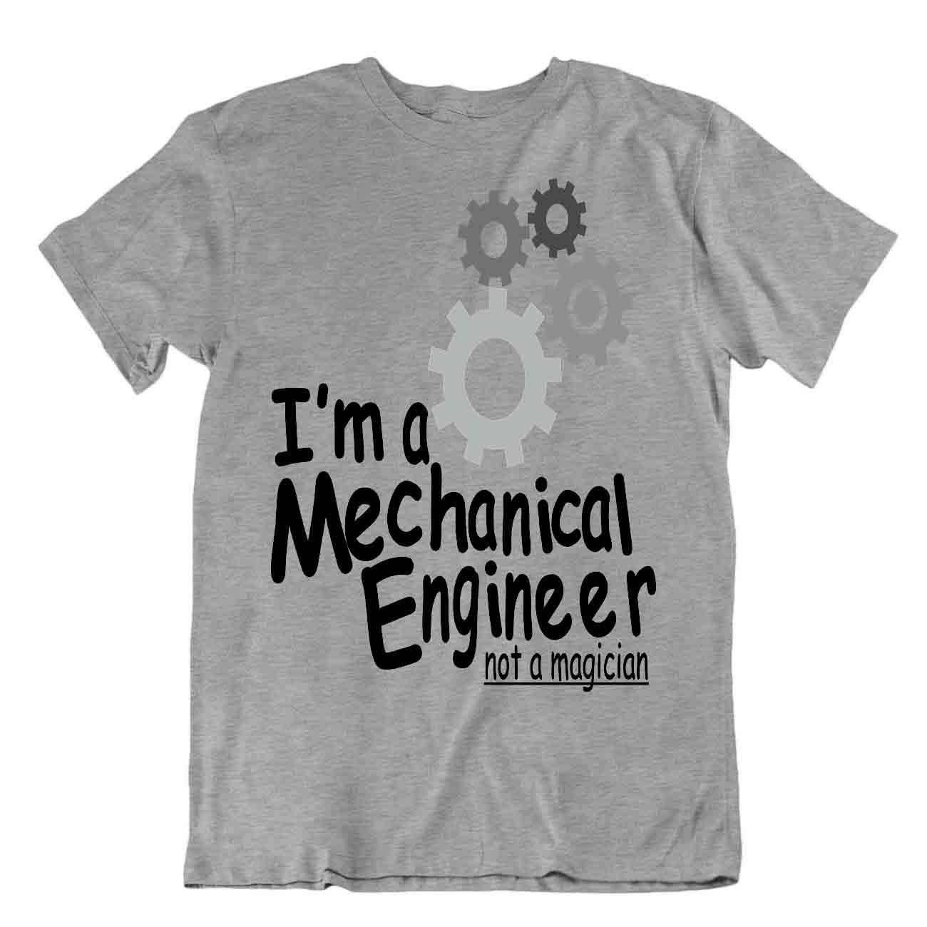 T-Shirt I Am A Mechanical Engineer Herren lustiges Hersteller-T-Shirt - Bild 5 von 8