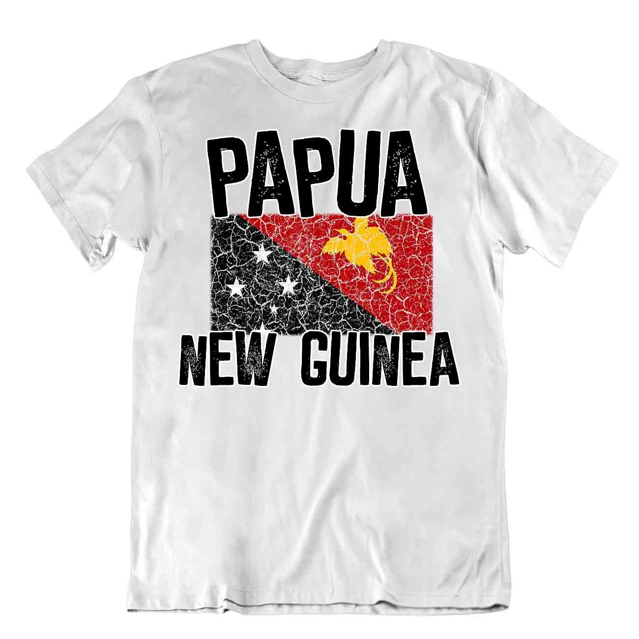 Camiseta Bandera Papúa Nueva Guinea Moda País Recuerdo Regalo Camiseta Orgullo Logotipo - Imagen 8 de 8