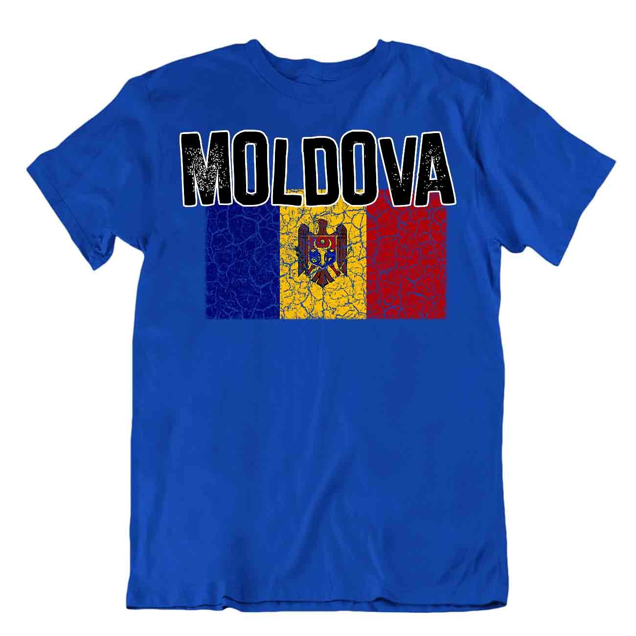 Camiseta Bandera Moldavia Moda Country Souvenir Regalo Camiseta Logotipo del Orgullo - Imagen 3 de 8