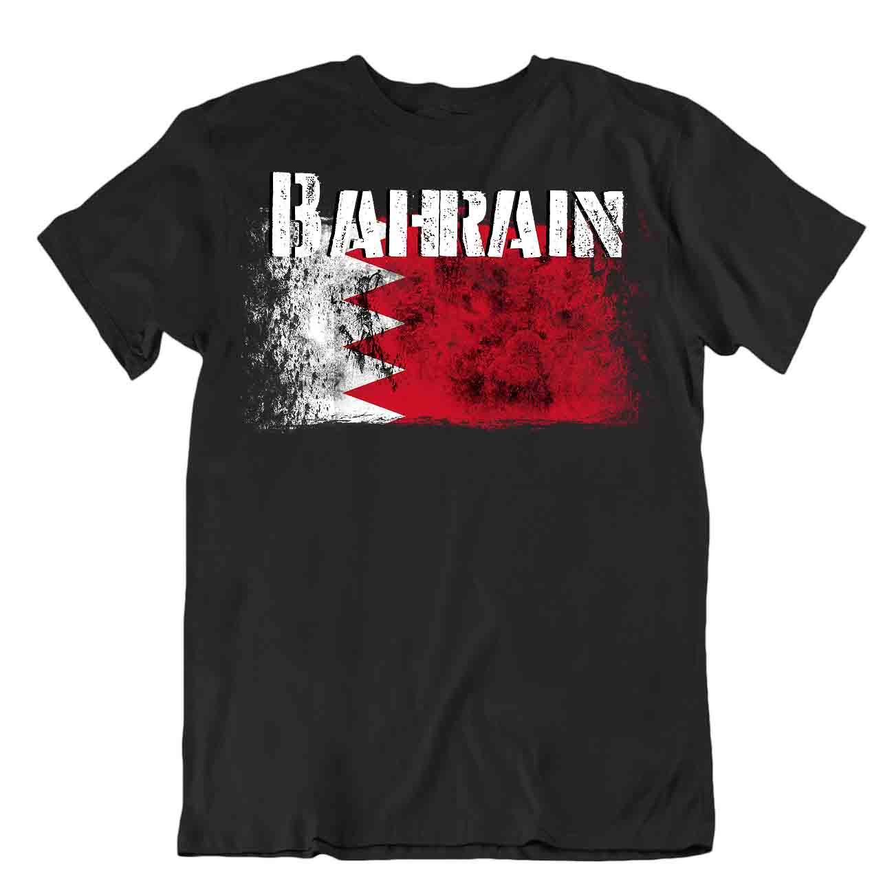 Camiseta Bahrein Banderas Pieza en T Viaje Recuerdo Blusa Té Bahrein Flag Tops Regalo - Imagen 2 de 43