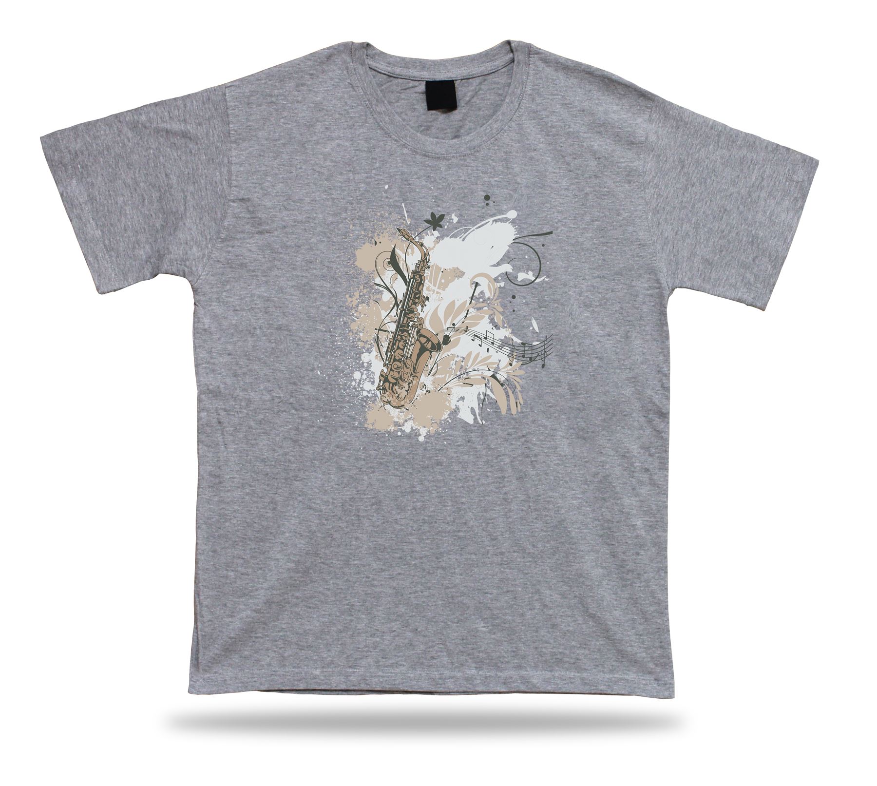 Saxophon Musikinstrument stilvoll Vektor modern T-Shirt T-Shirt Design Textil - Bild 5 von 8