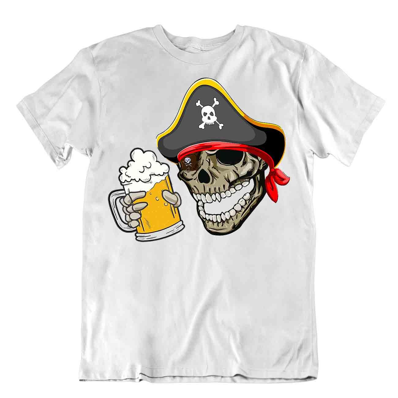 Pirat Bier Nachtgeburtstagsfeier T-SHIRT Oktoberfest Bier T-SOMMER ALOHA SHIRTS - Bild 8 von 8