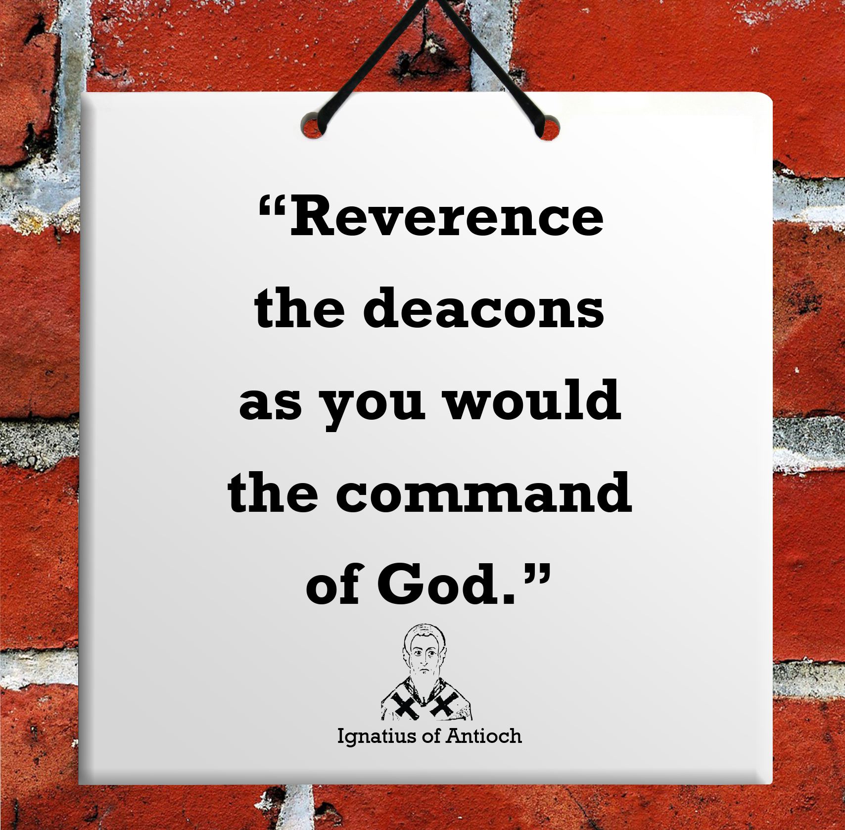 Ignatius of Antioch Unique Home Quote BAR DECOR Amazing Online Deal for You - Picture 30 of 31