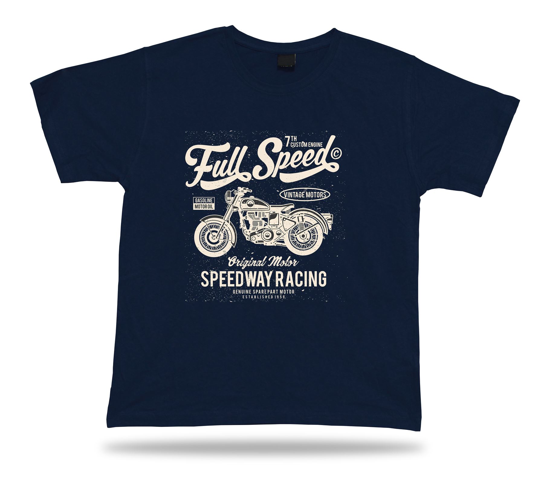 Camiseta Diseño Camiseta Full Speedway Original Carreras Motor Speedway Vintage Única - Imagen 6 de 8