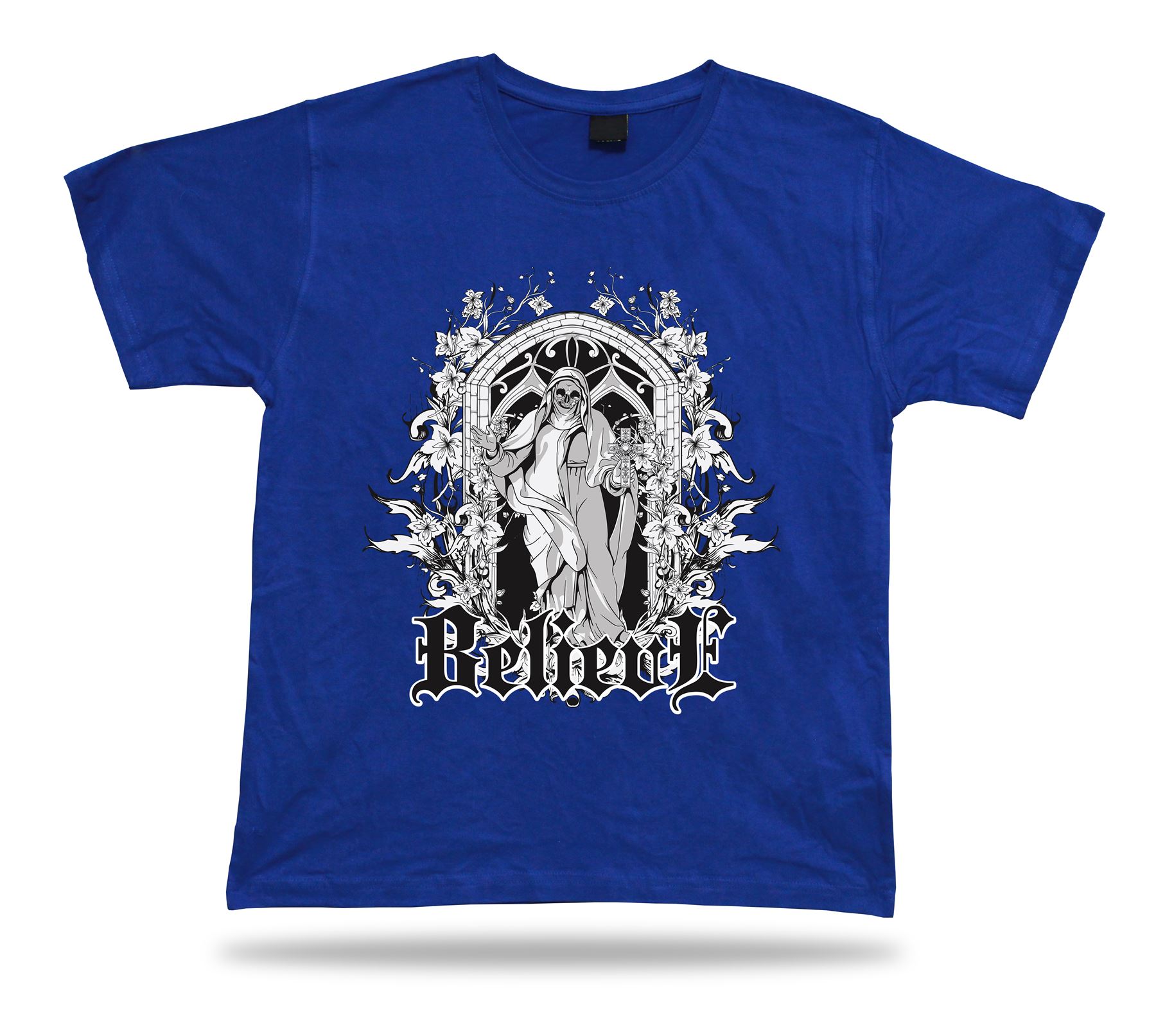Believe Madre Tierra humor unisex camiseta ropa especial dibujos animados venta regalo - Imagen 3 de 8