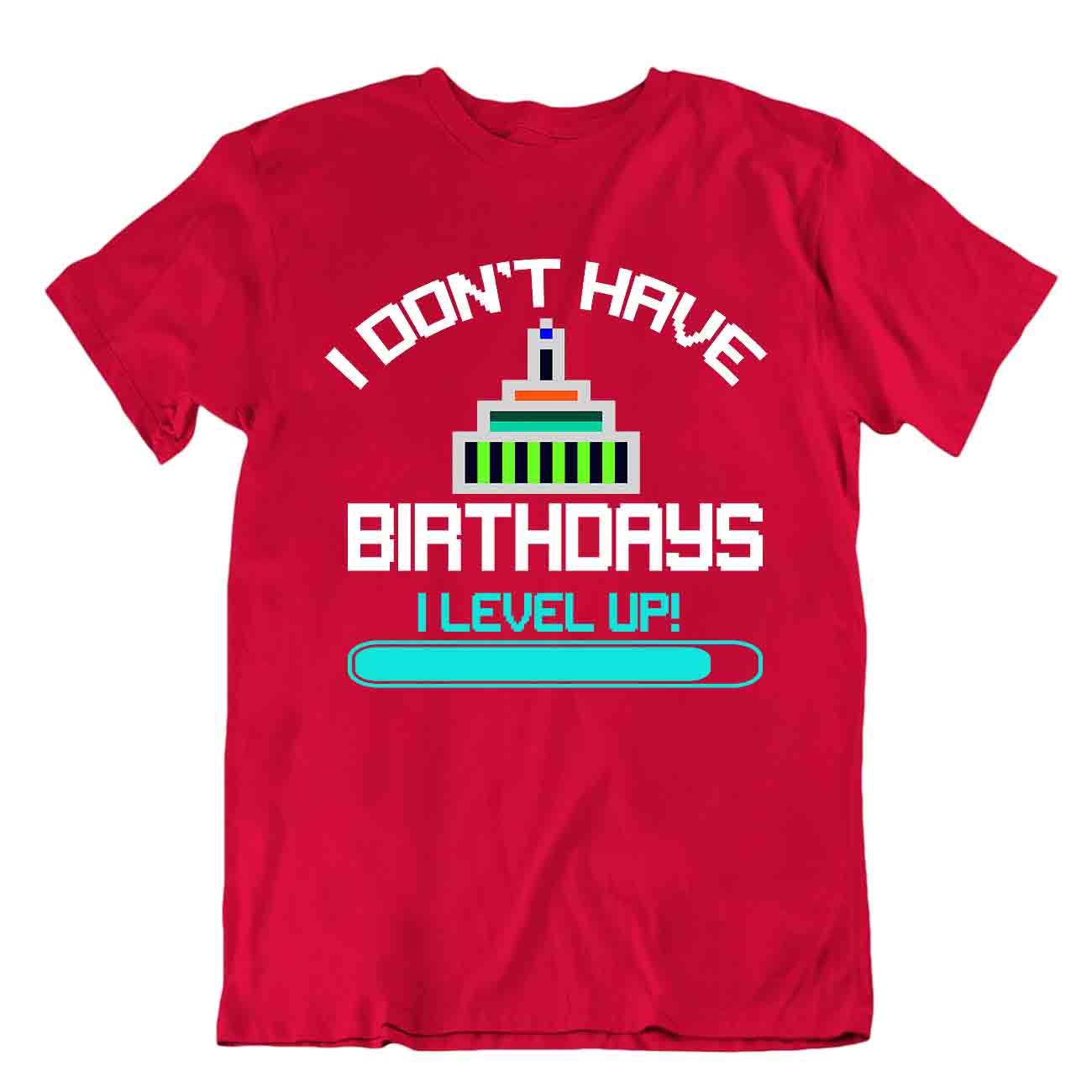 Camiseta de cumpleaños para jugadores con nivelación camiseta de jugador nacido - Imagen 7 de 8
