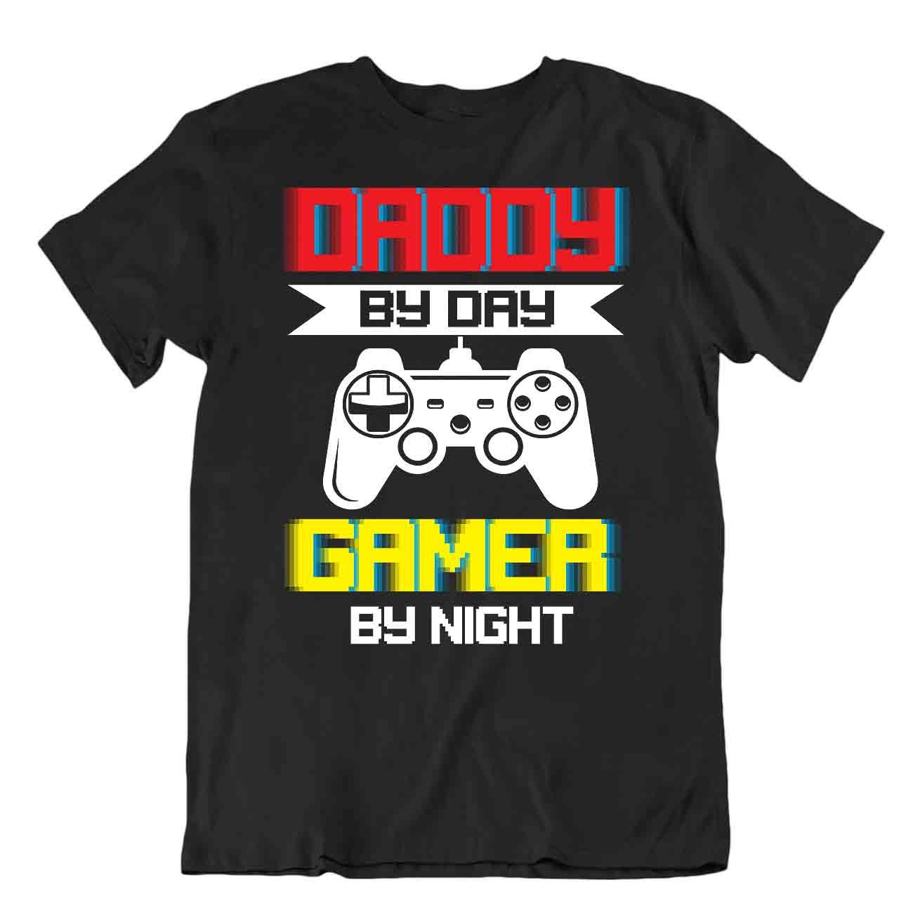 Camiseta Daddy By Day Gamer By Night Juego Camiseta Final - Imagen 2 de 8