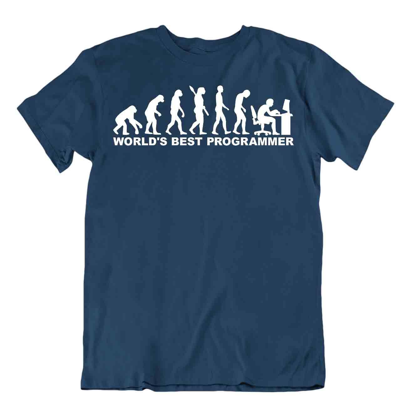 Human Dynasty Tshirt Programmer Computer T-Shirt Funny Comic Tee - Picture 6 of 8