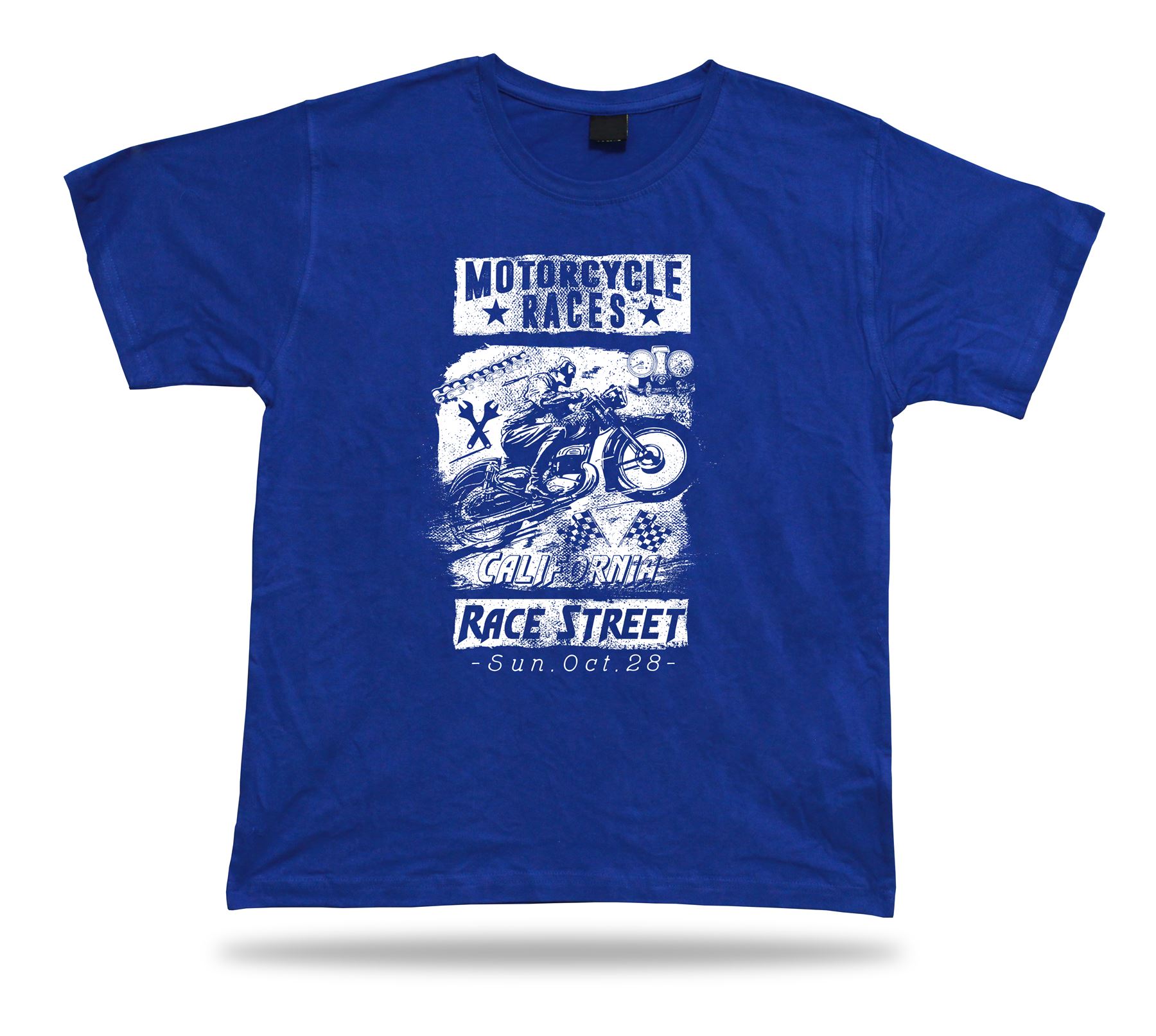 Tshirt Tee Shirt Geburtstag Geschenkidee Motorrad Straßenrennen California Sport Bike - Bild 3 von 8