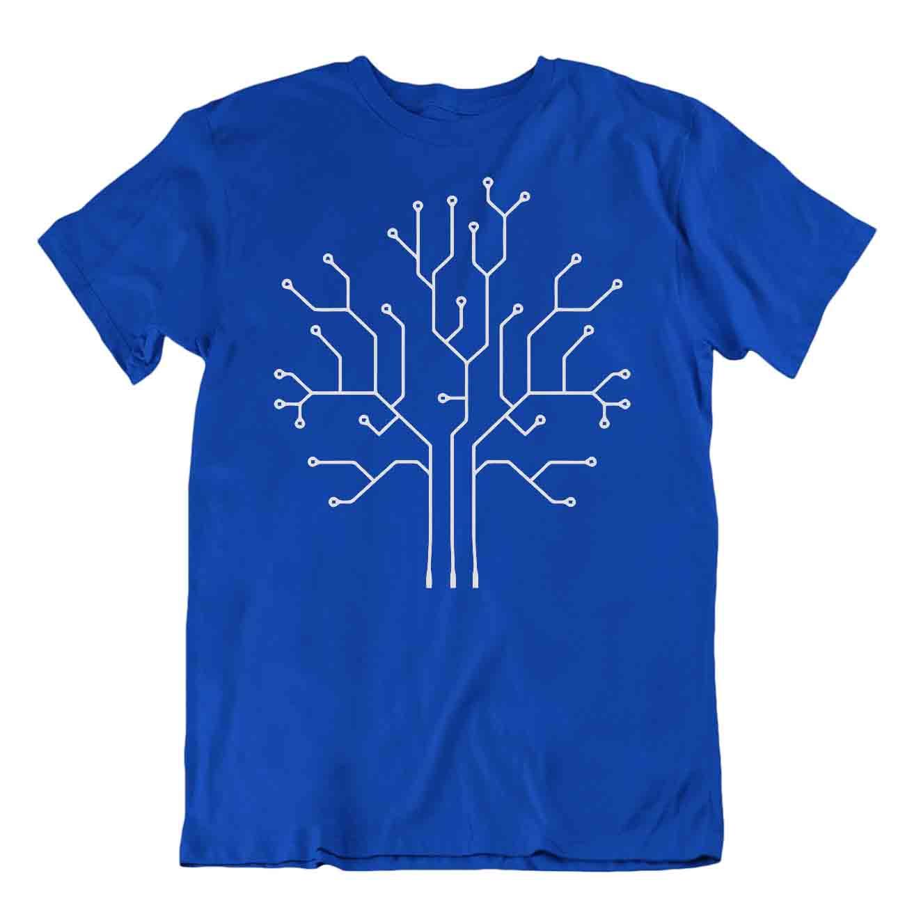 Binary Tree Design Tshirt Programmer T-Shirt Unique Birthday Tee Funny Shirt - Picture 3 of 8