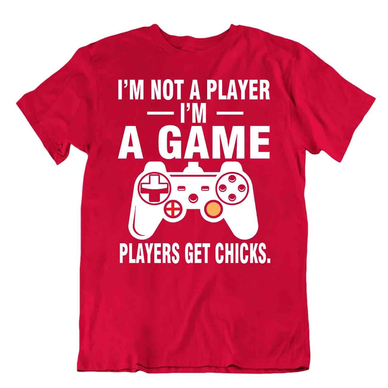 Camiseta Gamer Players Born Gamer Camiseta Juego - Imagen 7 de 8