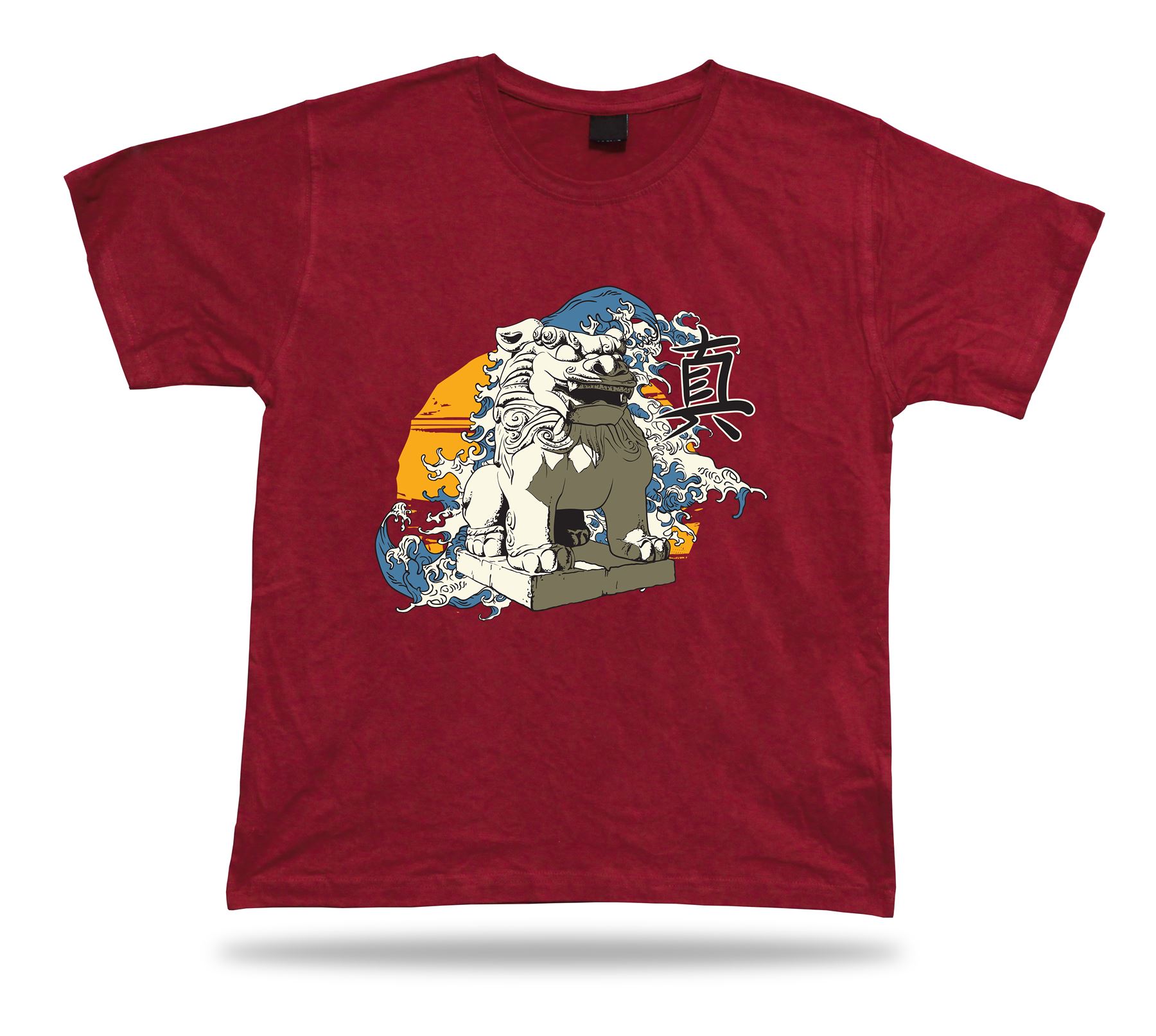 T-shirt maglietta tricot unisex ciondolo divertente teschio boldog mostri regalo speciale tessuto - Foto 7 di 8
