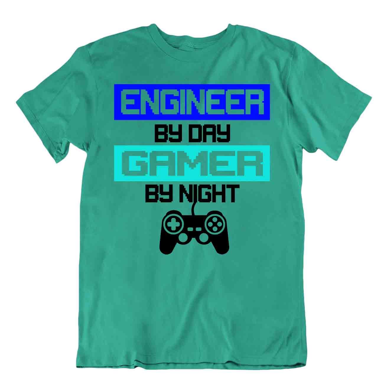 Camiseta Gamer By Day And Night Born Gamer Camiseta Divertida Broma - Imagen 4 de 8