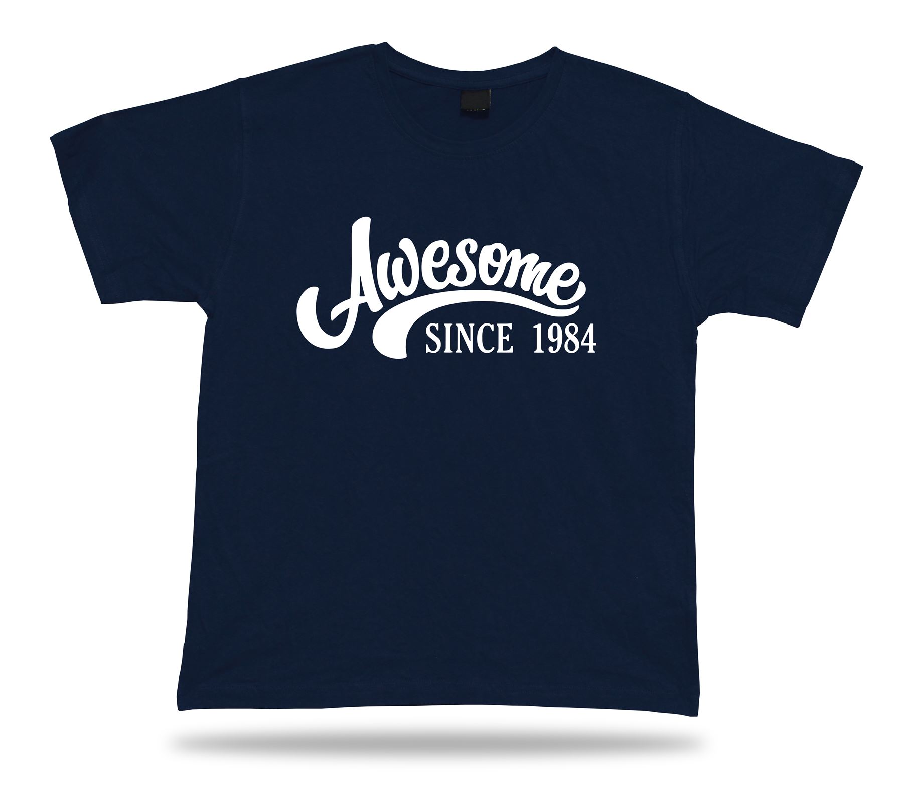 Camiseta Impresa Impresa Impresionante desde 1984 Feliz Cumpleaños Regalo Idea Original - Imagen 6 de 8
